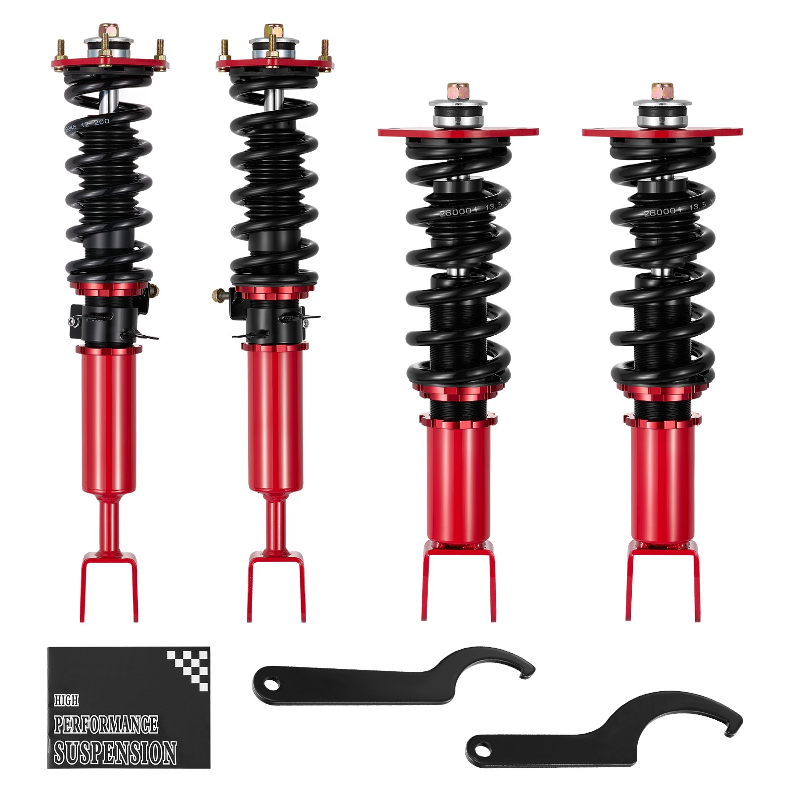 Coilover Lowering Kit Adjustable For 03-09 Nissan 350Z/03-07 Infiniti G35 3.5L