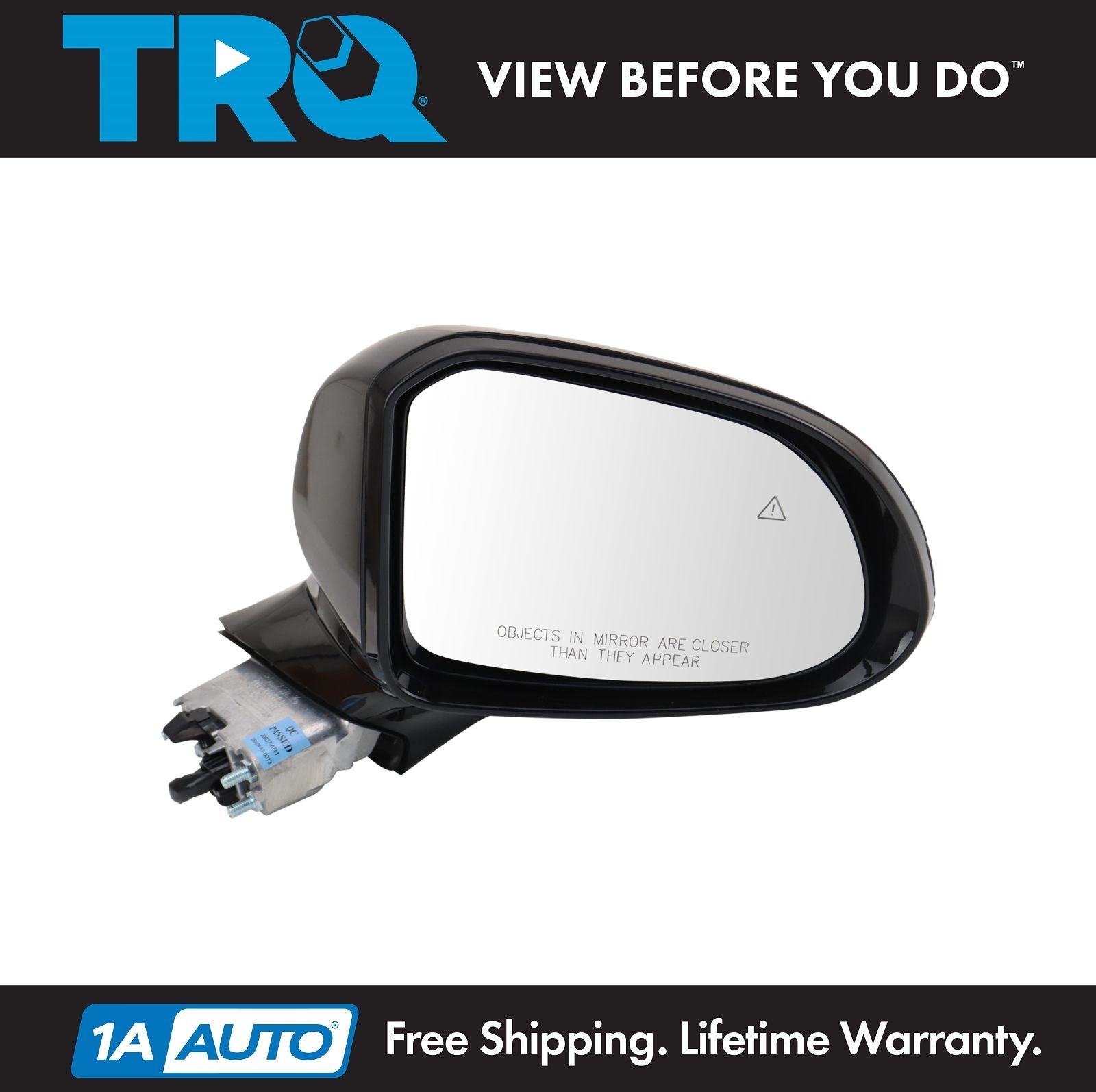 TRQ Right Mirror Fits 2021-2023 Hyundai Santa Fe