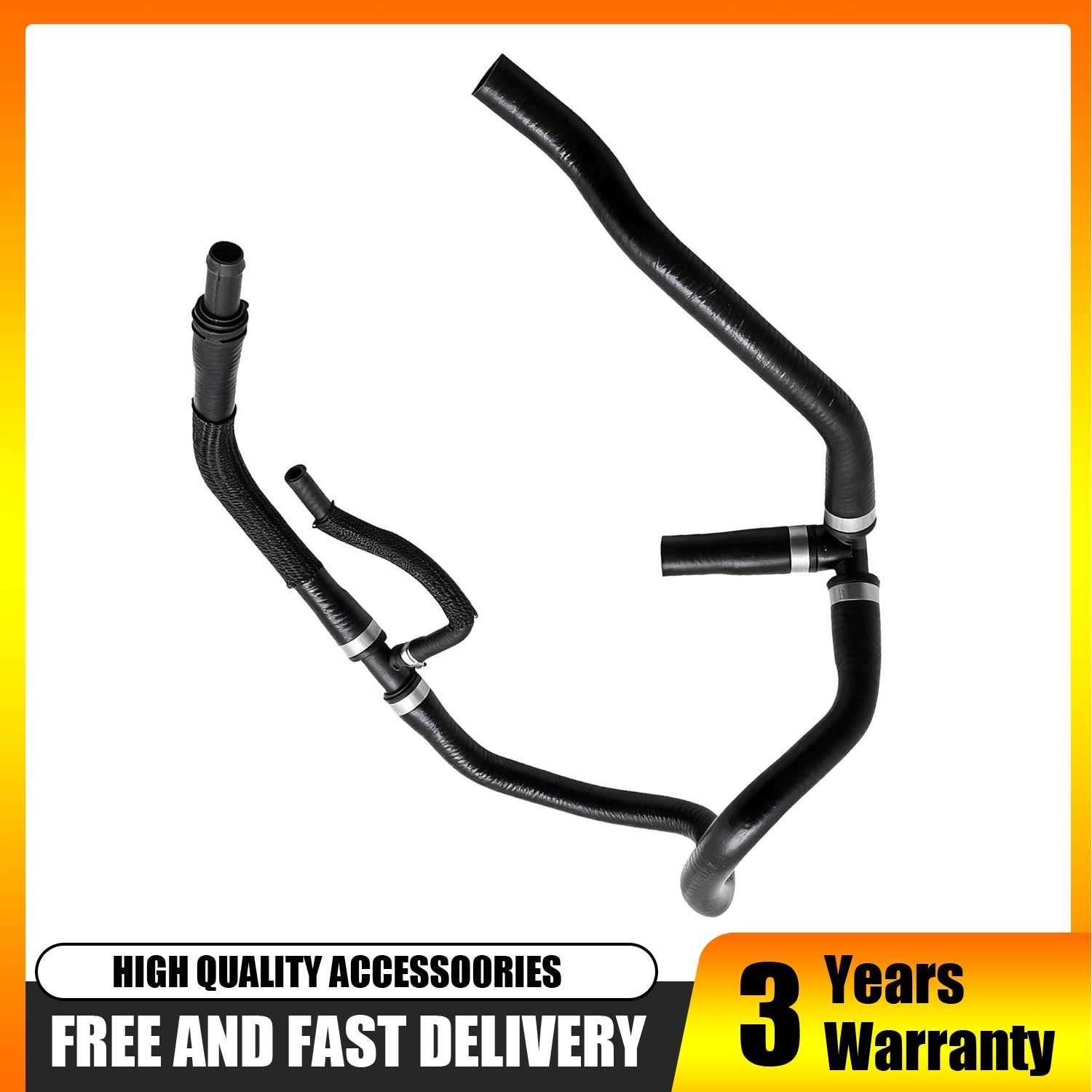 1Pc HVAC Heater Hose DG9Z-18472-AA for Ford Fusion S SE SEL 2.5L Sedan 4-Door