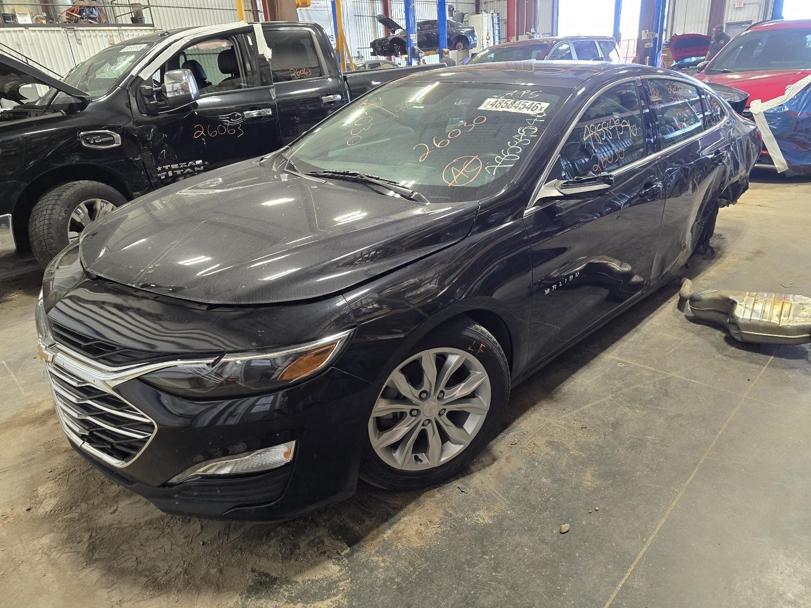 Used Steering Column fits: 2024 Chevrolet Malibu w/automatic high beam IntelliBe