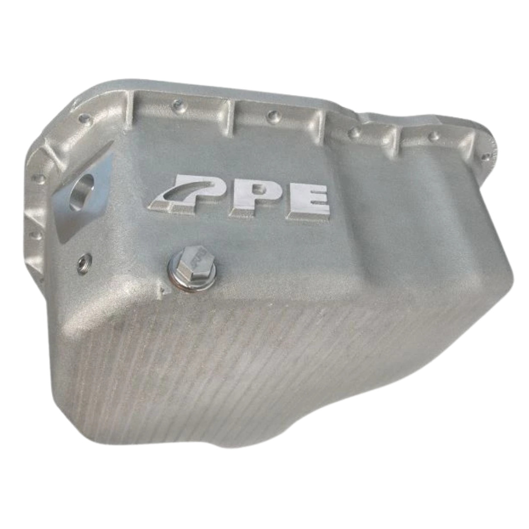 PPE Deep Engine Oil Pan – Raw Aluminum – 17 Hole