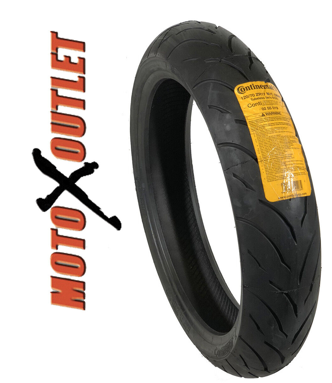 120-70-17 Continental Motion 120/70 17 Motorcycle Tire Front 120/70ZR17
