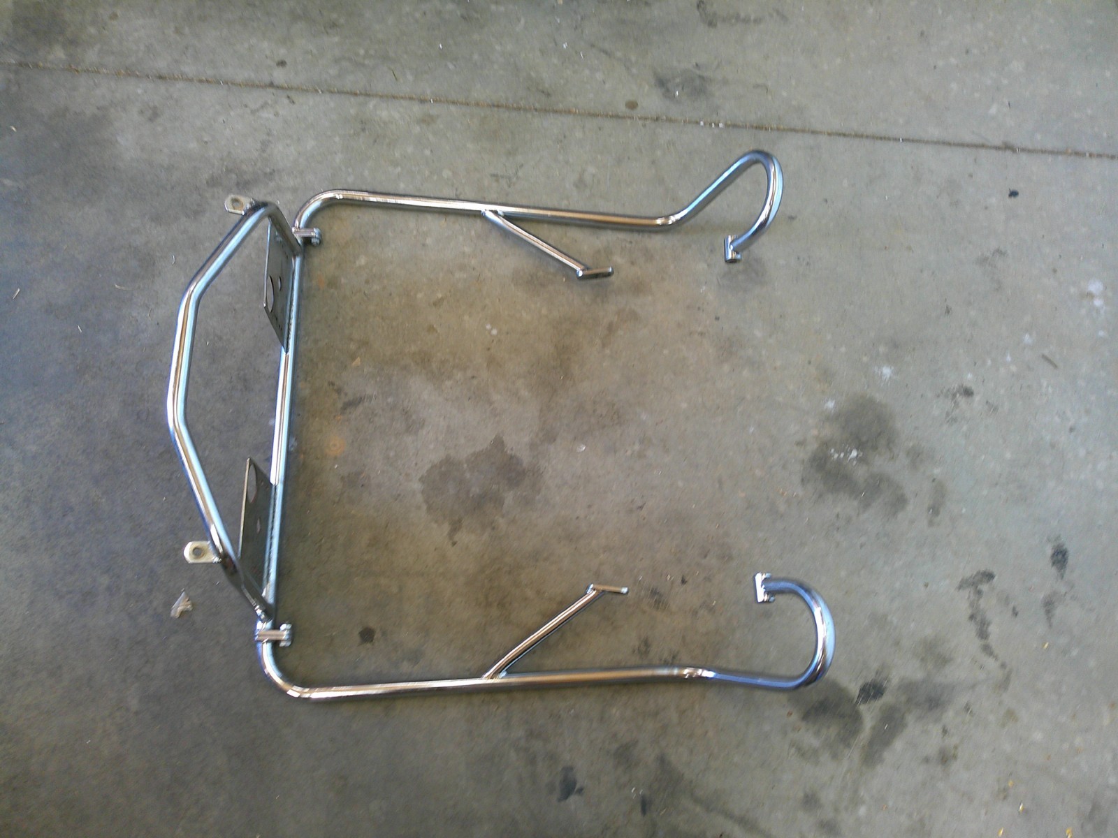 2003-2010 Honda ST1300 rear back saddle bag crash bar guards