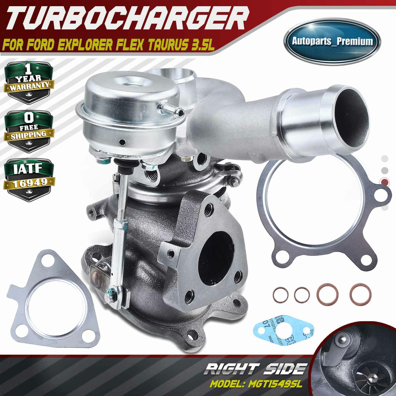 Right Turbo Turbocharger for Ford Explorer 13-19 Taurus Lincoln 3.5L MGT1549SL