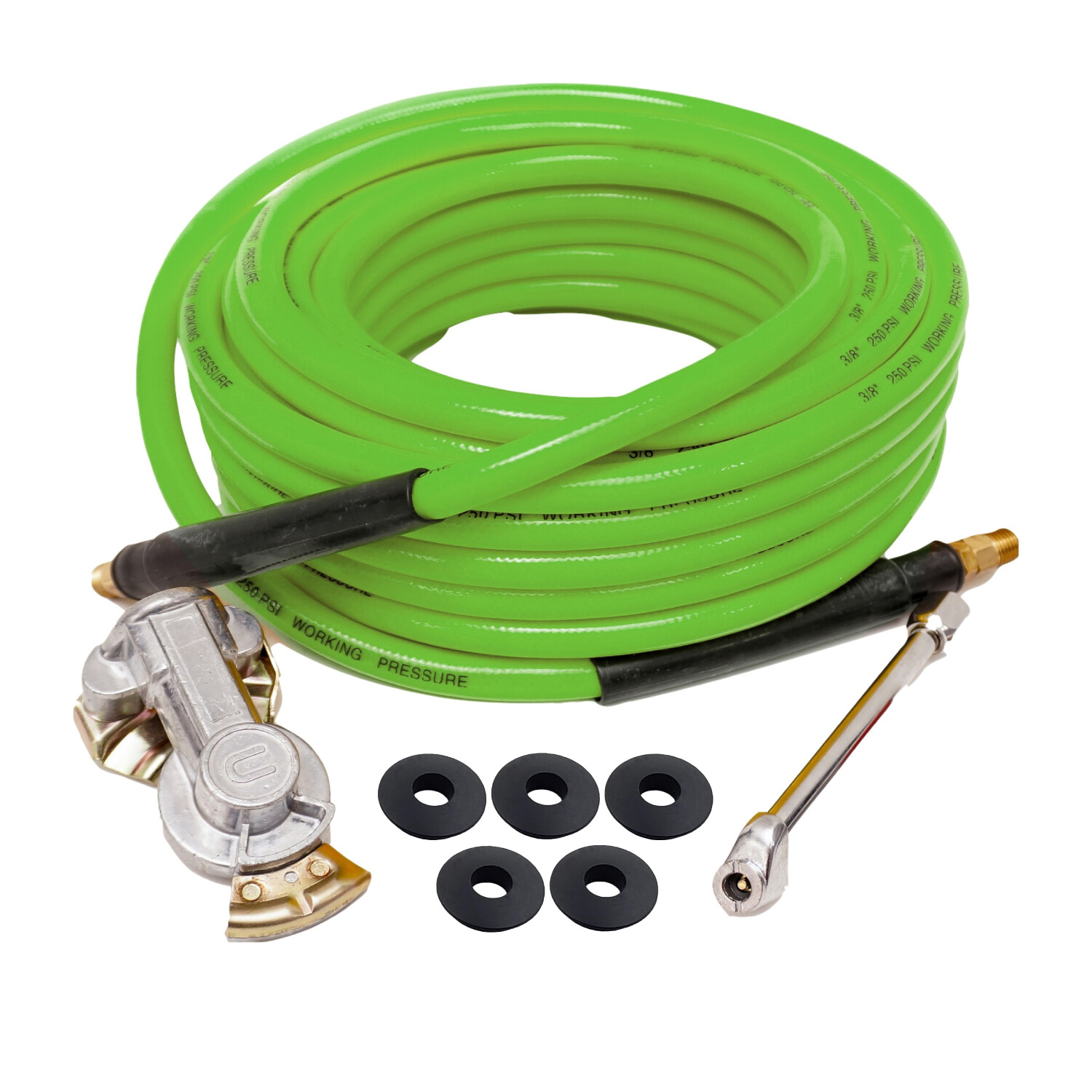 Glad Hand Air Hose Inflator Kit 3/8\
