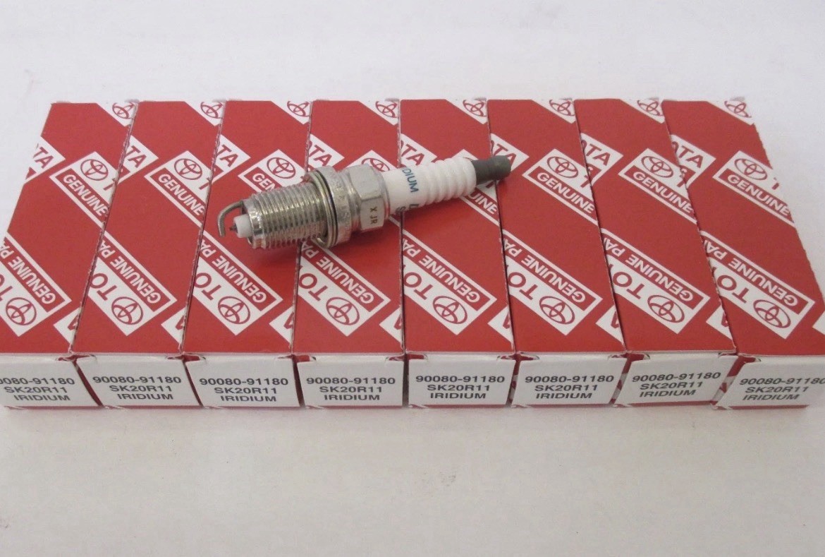 TOYOTA OEM FACTORY IRIDIUM SPARK PLUG SET 2005-2009 TUNDRA 4.7 V8 set of 8pcs