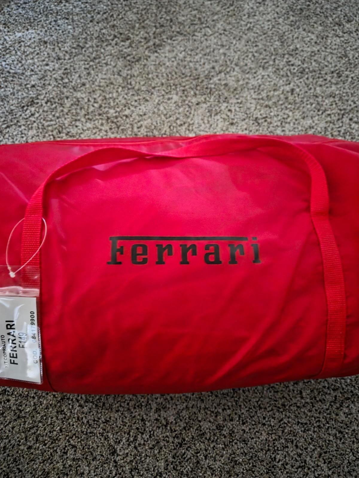Genuine Ferrari California F149 OEM Red Indoor Car Cover W/ Storage Bag