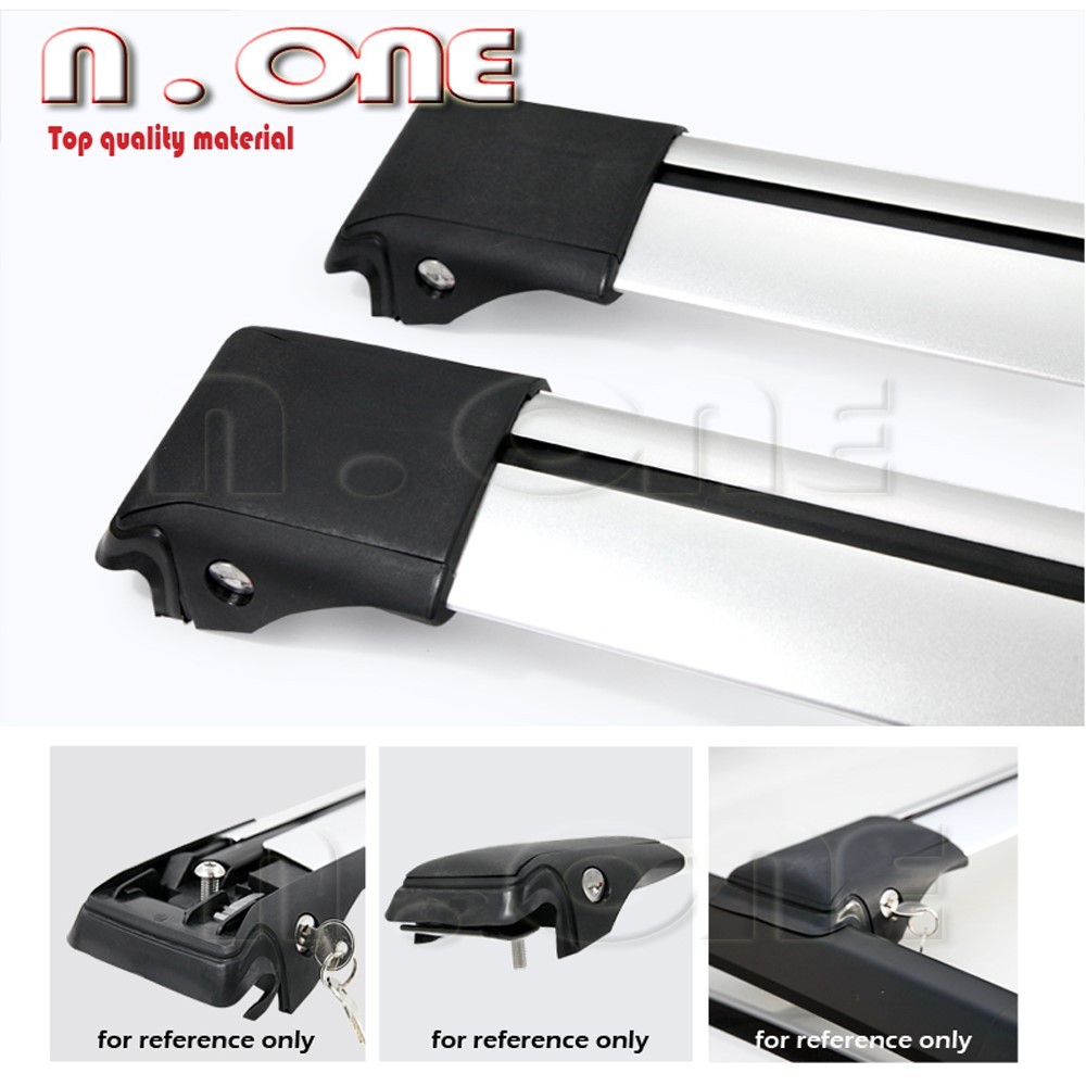 For 98-04 Land Rover Discovery Cross Bars Rooftop Rail Rack Flat Cargo Carrier