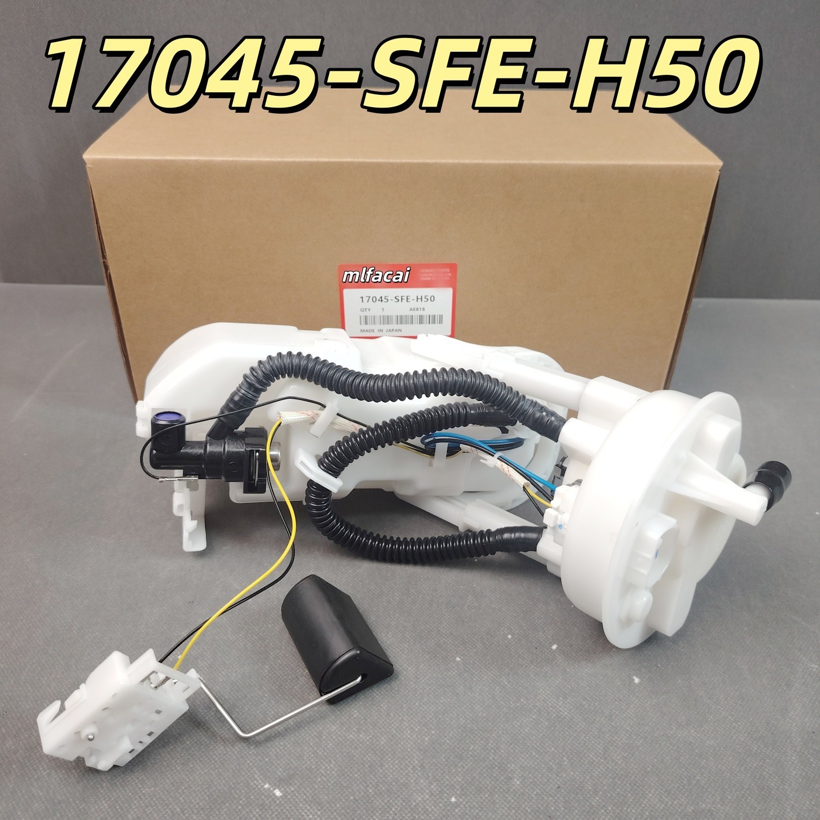 Fuel Pump Assembly OEM 17045-SFE-H50 For 01-05 Honda Civic L4 1.3L 1.7L E8566M