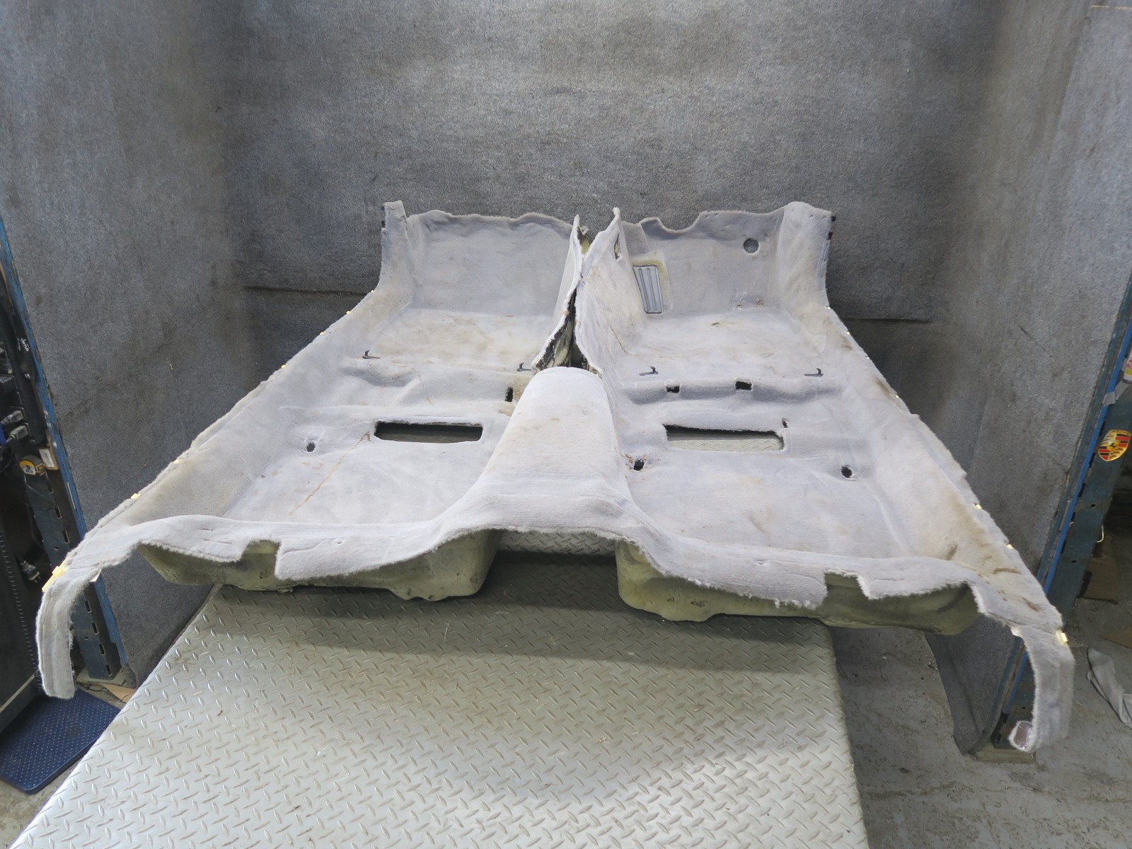 95-97 TOYOTA CELSIOR UCF20 RHD INTERIOR FLOOR CARPET LINER COVER GRAY OEM