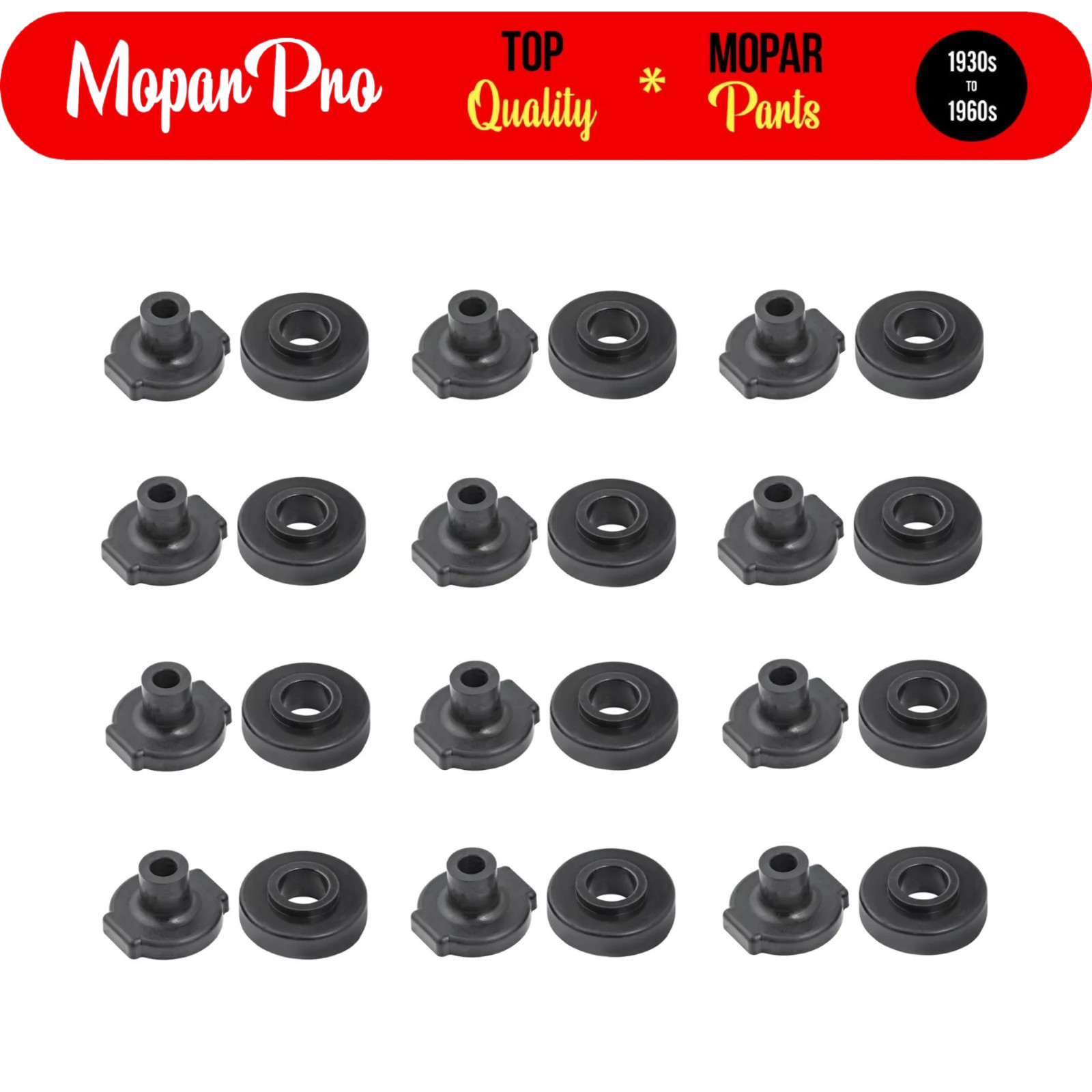 1938-1940 PLYMOUTH DODGE DESOTO CHRYSLER IMPERIAL NEW RUBBER BODY MOUNTS