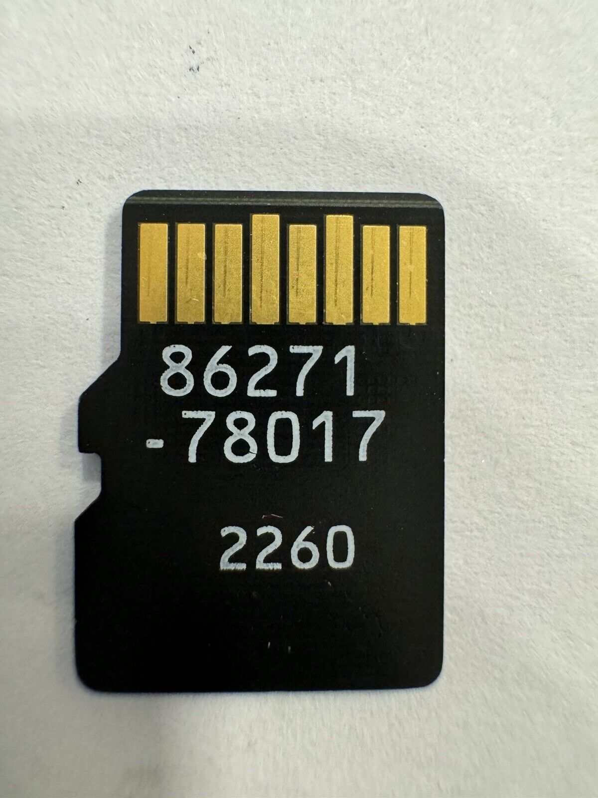2020 - 2022 Lexus GX460 Navigation Micro SD Card 86271-78017 GPS MAPS
