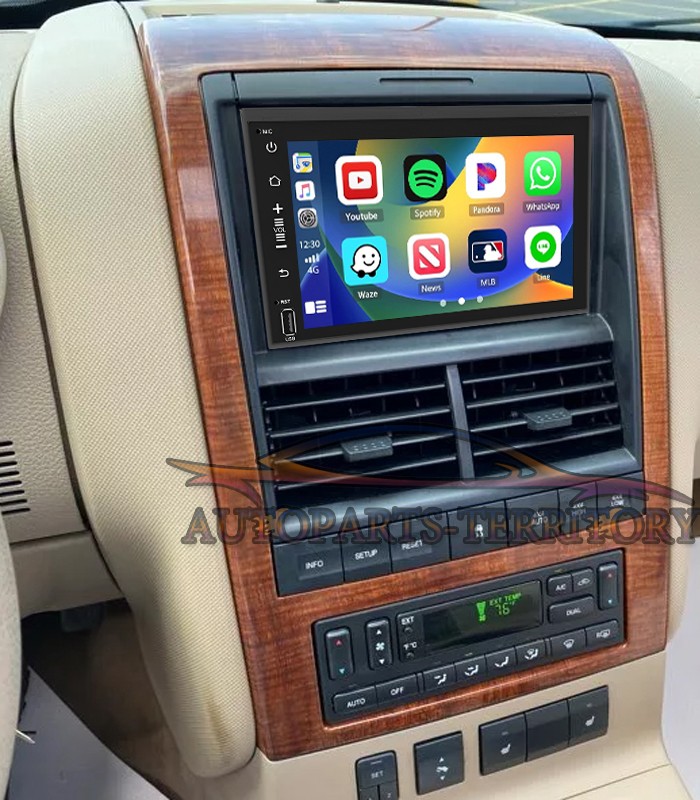 For 2006-2010 Ford Explorer Carplay Android 15 Car Stereo Radio GPS WIFI Player