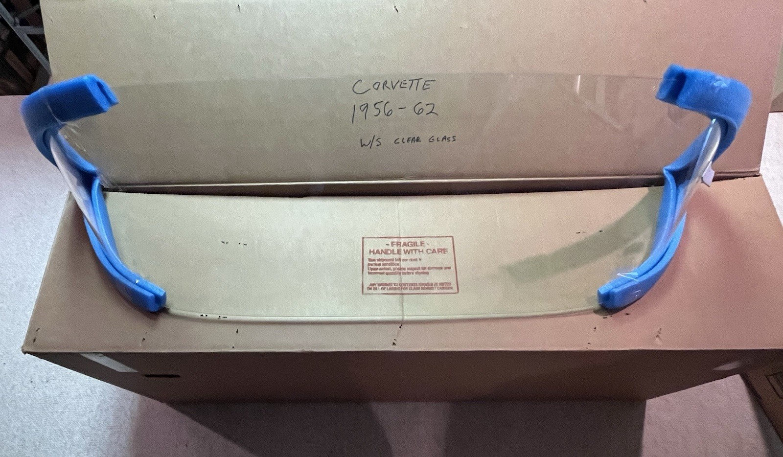 New in box Windshield 1956 To 1962 Corvette