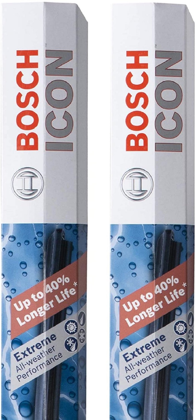 BOSCH 24A22A ICON Beam Wiper Blades - Driver and Passenger Side - Set of 2 Blade