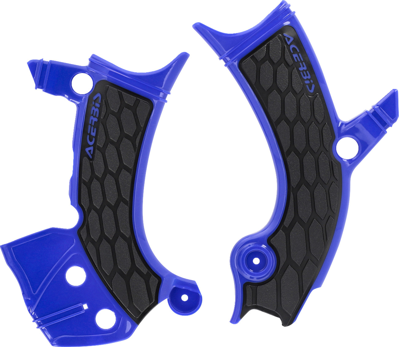 Acerbis X-Grip Frame Guard Blue/Black Pair 2985901034