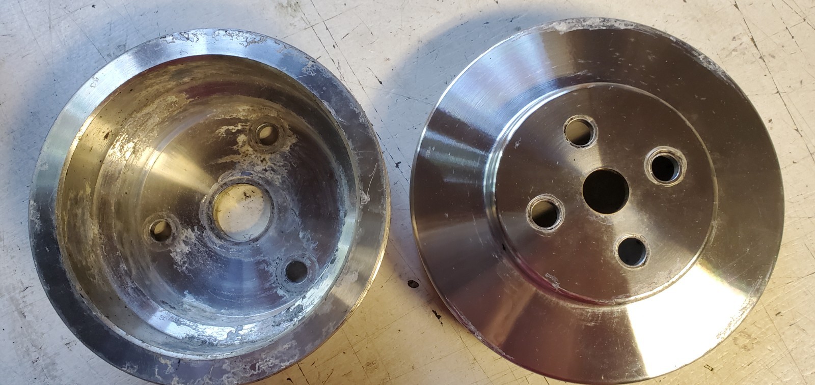 1984-1991 CORVETTE March PERFORMANCE Aluminum Water Pump & Crankshaft Pulley Set
