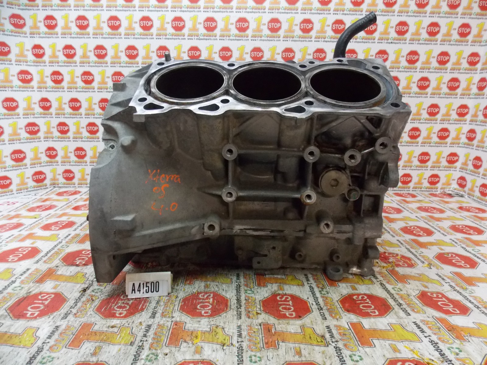 2005-2015 NISSAN XTERRA 4.0L ENGINE CYLINDER BLOCK ASSEMBLY 11000-EA200 OEM 2005-2015 NISSAN XTERRA 4.0L ENGINE CYLINDER BLOCK ASSEMBLY 11000-EA200 OEM