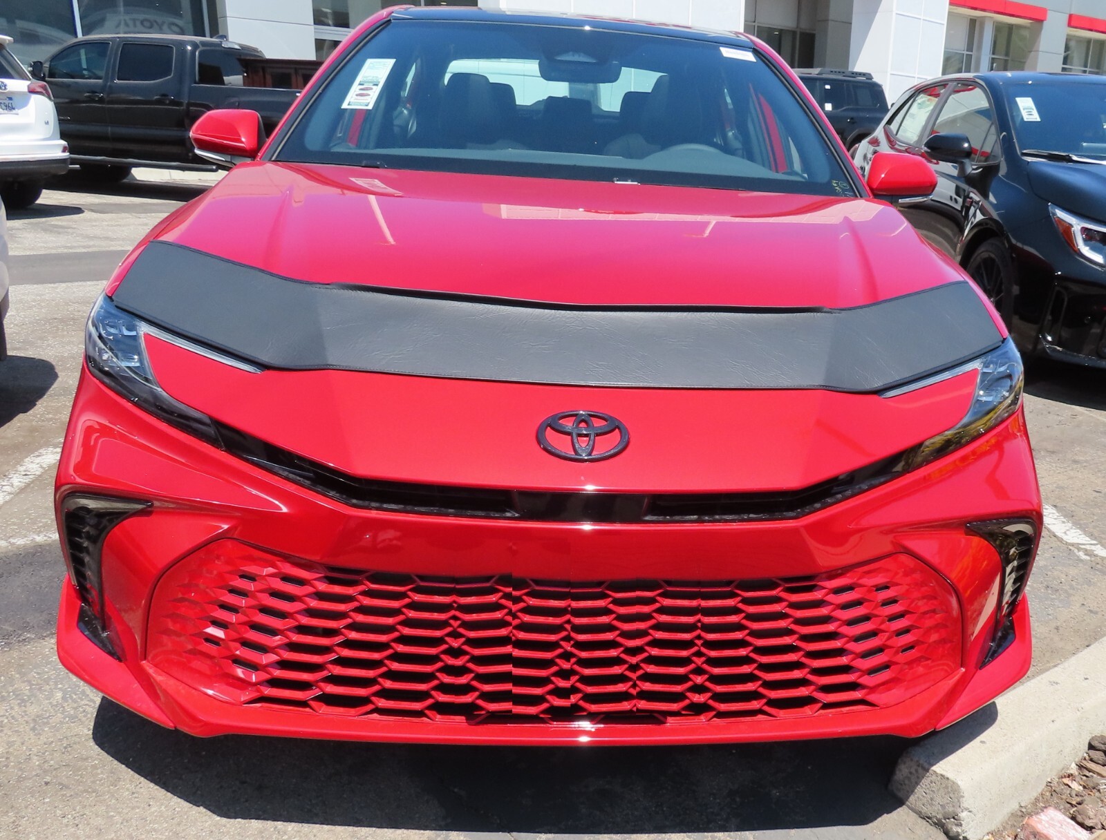 Lebra Hood Protector Mini Mask Bra Fits Toyota Camry SE, XSE, XLE, LE 2025 2026 Lebra Hood Protector Mini Mask Bra Fits Toyota Camry SE, XSE, XLE, LE 2025 2026