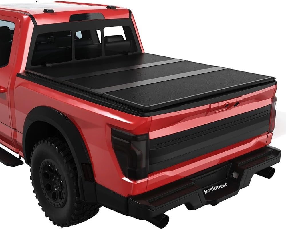 5.5FT Hard Tri-Fold Tonneau Cover Styleside Pickup Truck Bed Fit for 2015-2024 F 5.5FT Hard Tri-Fold Tonneau Cover Styleside Pickup Truck Bed Fit for 2015-2024 F