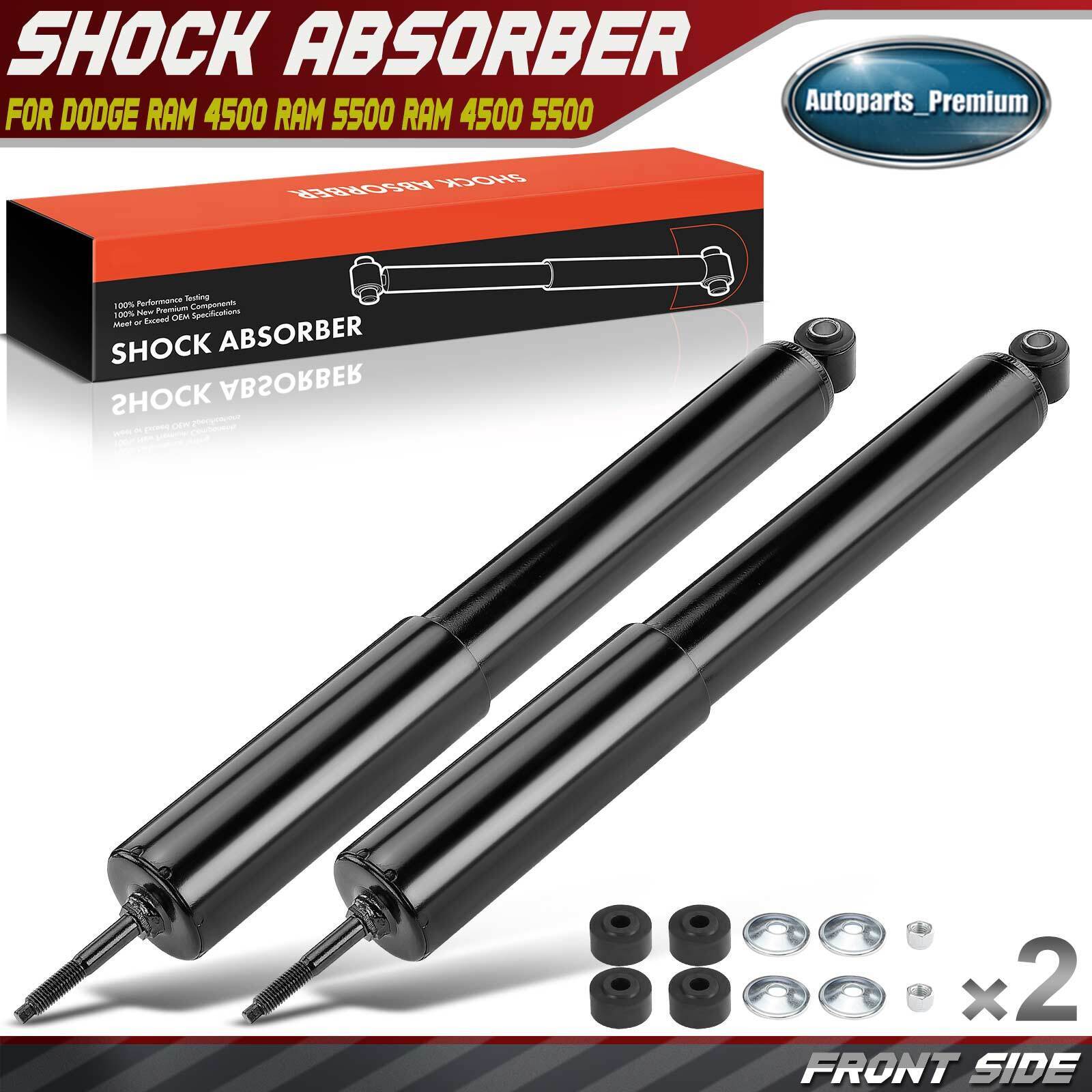 2pcs Front Shcok Absorber for Dodge Ram 4500 Ram 5500 08-10 Ram 4500 5500 11-17
