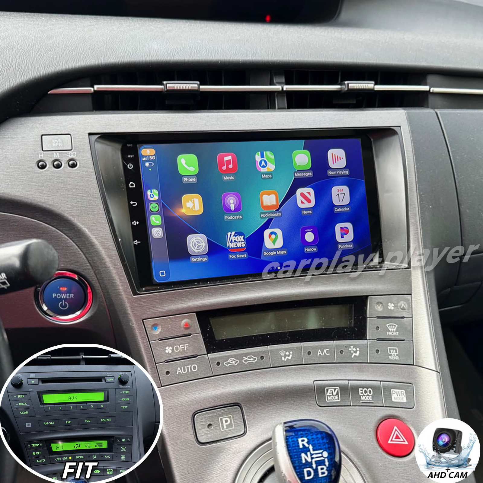 Carplay 2+32GB For Toyota Prius 2010-2015 Android 15 Car Radio Stereo GPS Camera Carplay 2+32GB For Toyota Prius 2010-2015 Android 15 Car Radio Stereo GPS Camera