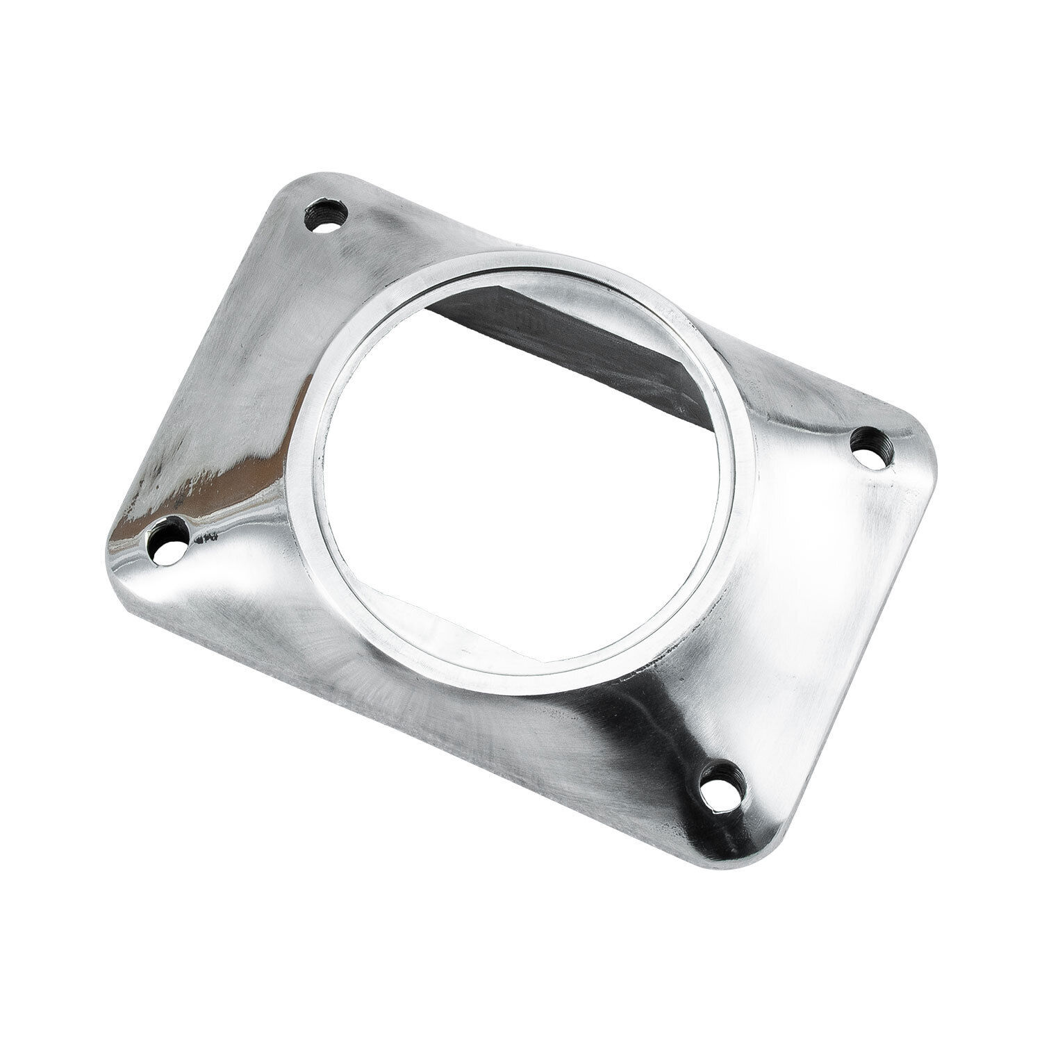 Silver T6 304 Stainless Steel Turbo Transition Flange Single 3\