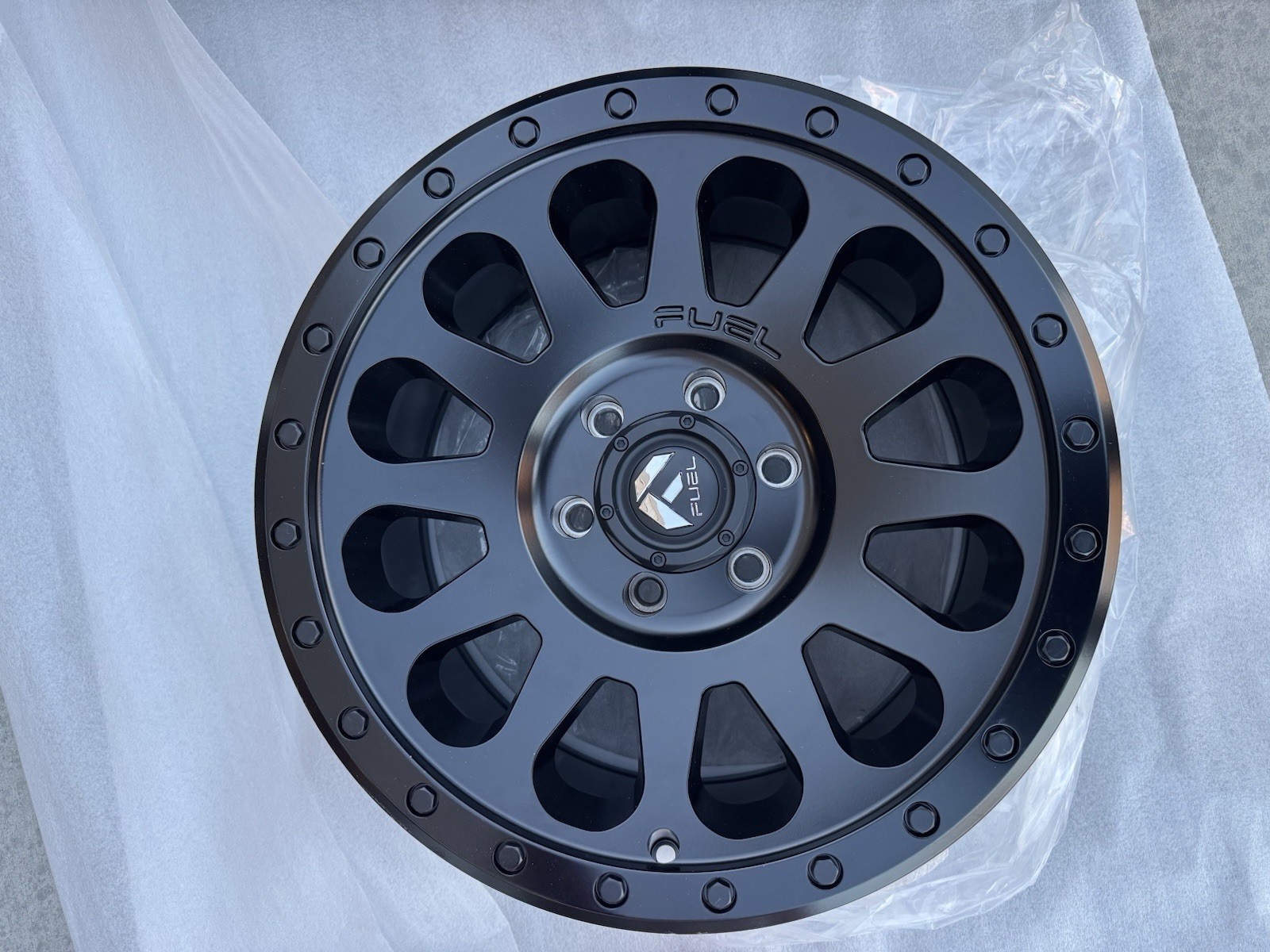 Fuel Vector 18x9 Fuel D601 Matte Black Wheel 6x139.7 20mm Offset