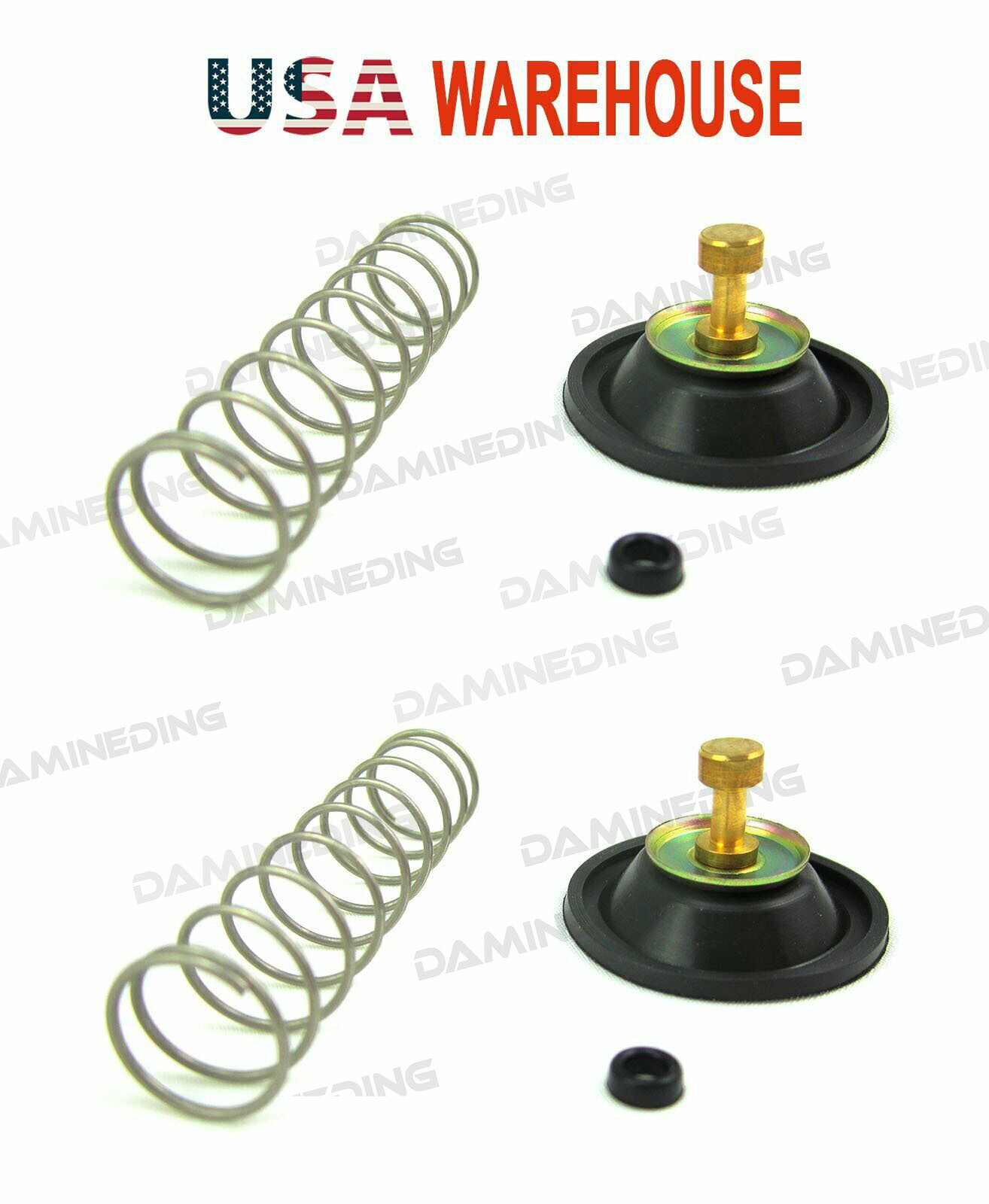 2X  Carburetor Air Cut Off Valve Rebuild Kit 43028-1053/0016