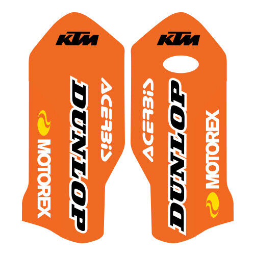 KTM FORK GUARD GRAPHICS 2015-2022 KTM SXF MXC EXC 250 450 DECAL