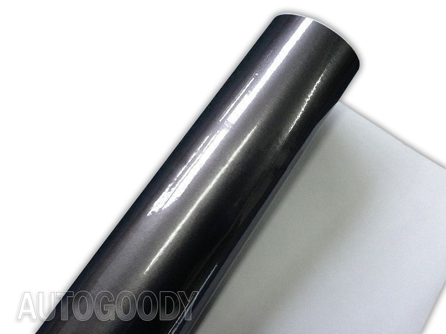 Premium Super Gloss Gray Metallic Gunmetal Vinyl Film Wrap Decal Air Bubble Free Premium Super Gloss Gray Metallic Gunmetal Vinyl Film Wrap Decal Air Bubble Free