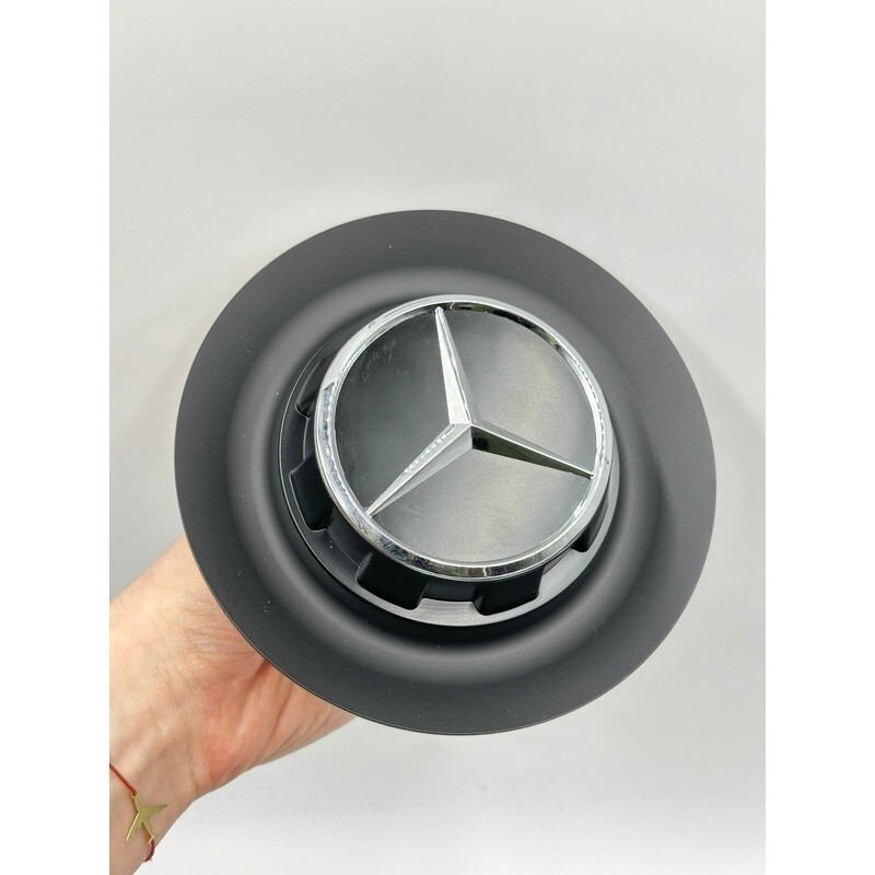 Mercedes Benz C63s E63s CLS63s AMG black center cap wheel hub cover A0004001100 Mercedes Benz C63s E63s CLS63s AMG black center cap wheel hub cover A0004001100