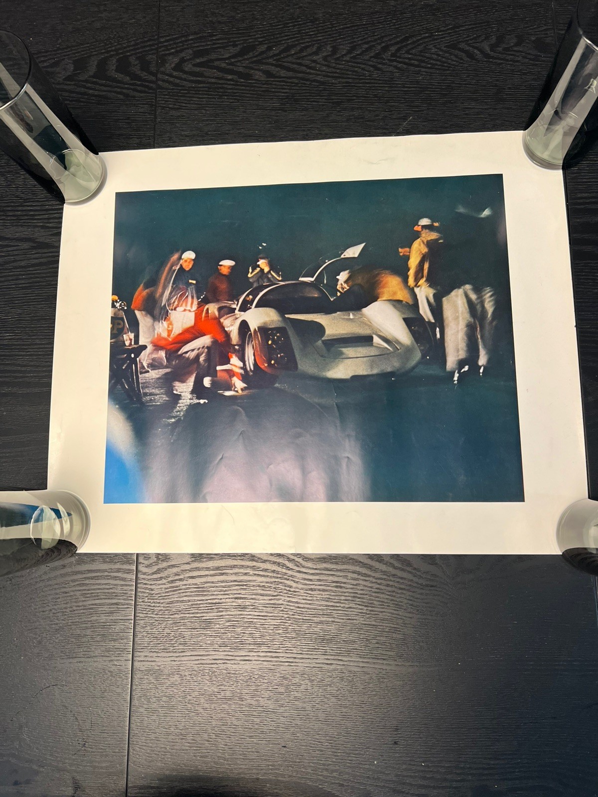 Porsche 906-Le Mans 1969 calendar Rare Car Poster - Carrera 6 Porsche 906-Le Mans 1969 calendar Rare Car Poster - Carrera 6
