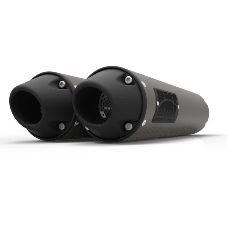 HMF for Arctic Cat Wildcat 1000 2012-2014 Dual Slip On Blackout | Exhaust