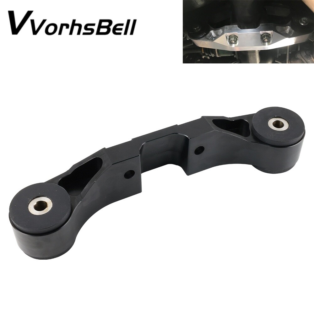 New Torque Solution Billet Rear Differential Brace Black for 08+ Subaru WRX/STI