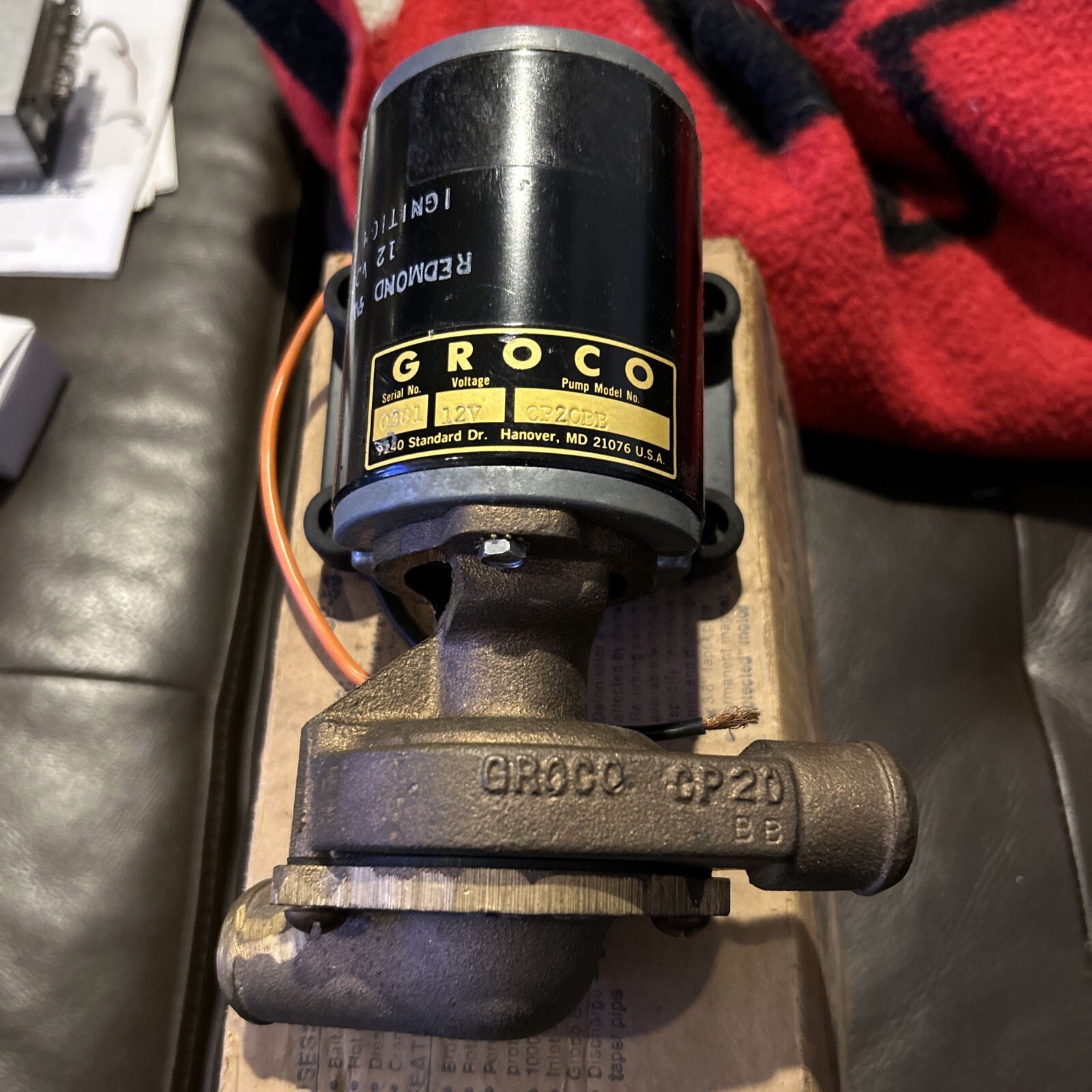 International 2213161C91 Booster Pump Navistar Heater CP-20 BB Truck Semi Groco