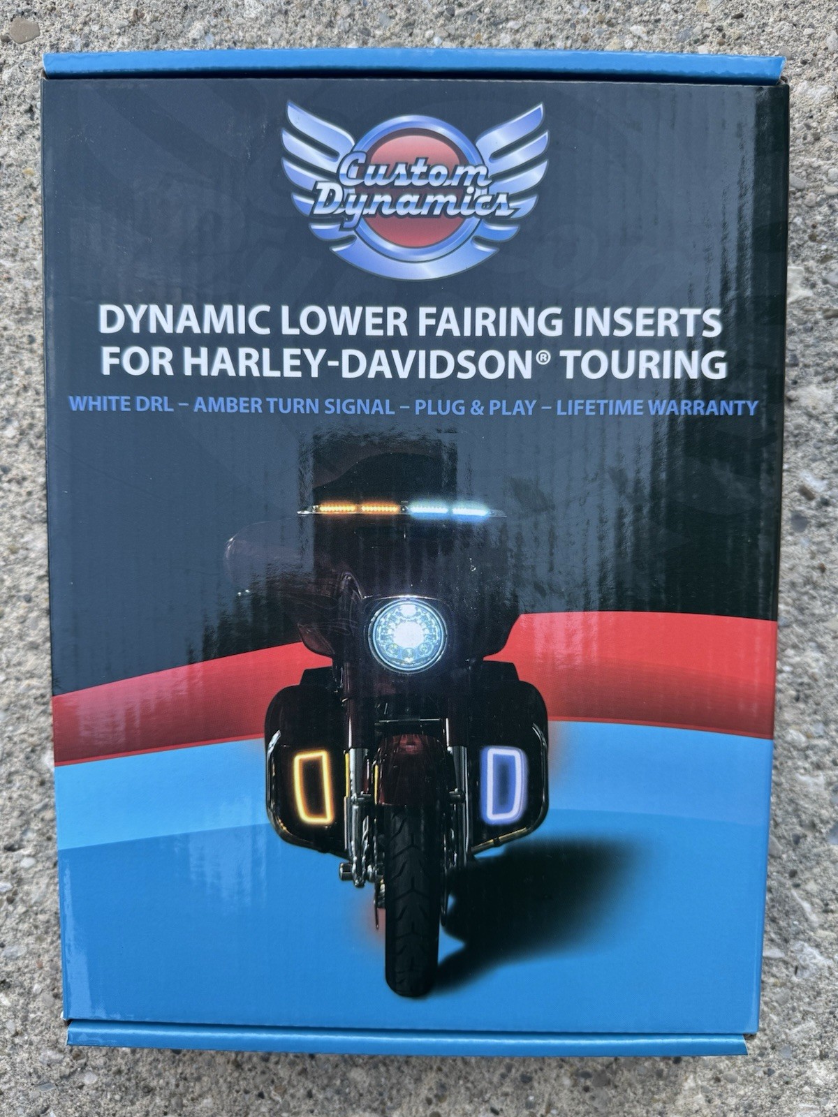 Custom Dynamics - Harley Davidson Touring - Dynamic Lower Fairing Light Inserts