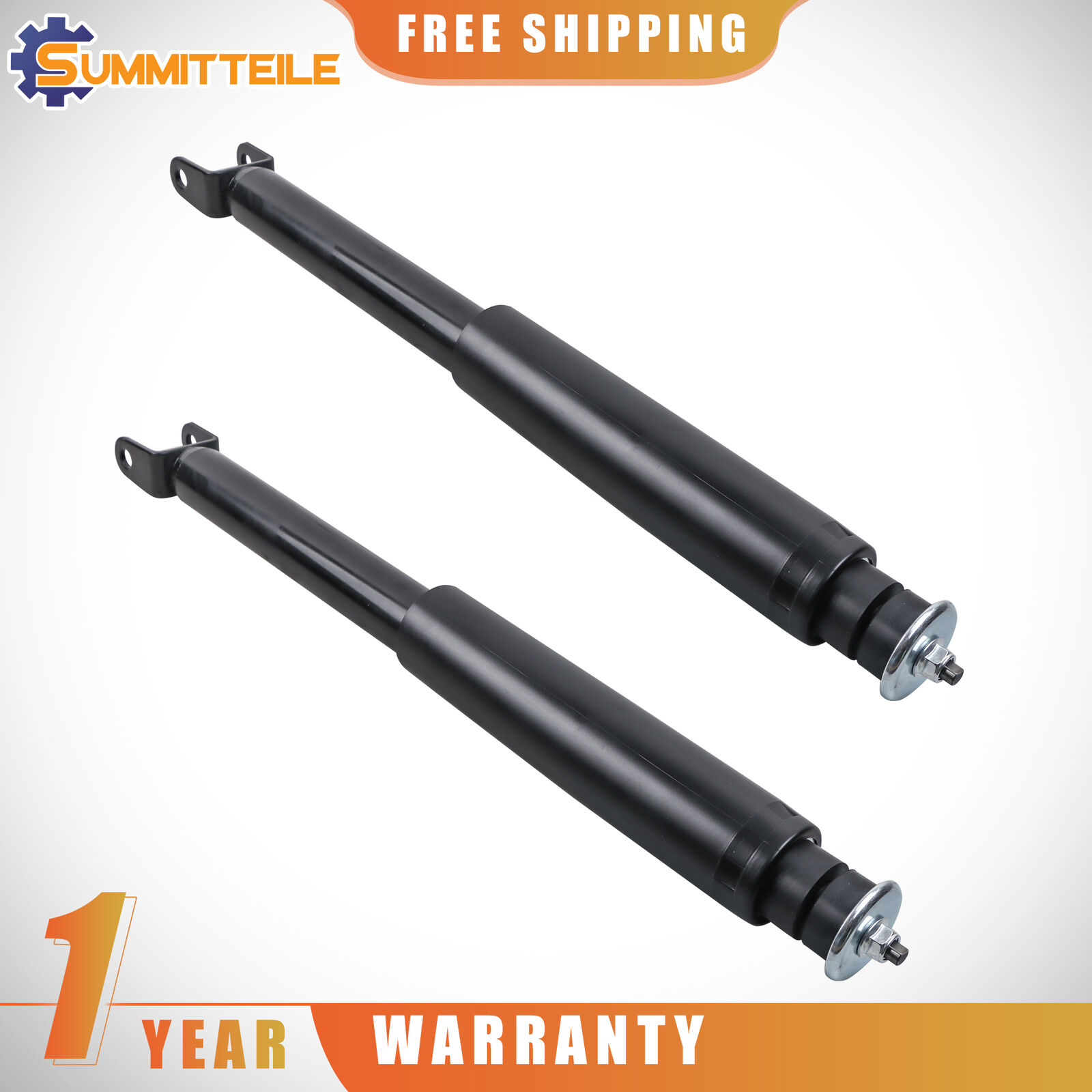 Pair LH+RH Rear Shock Absorbers Assembly For Ford Taurus Flex Lincoln MKT 272534