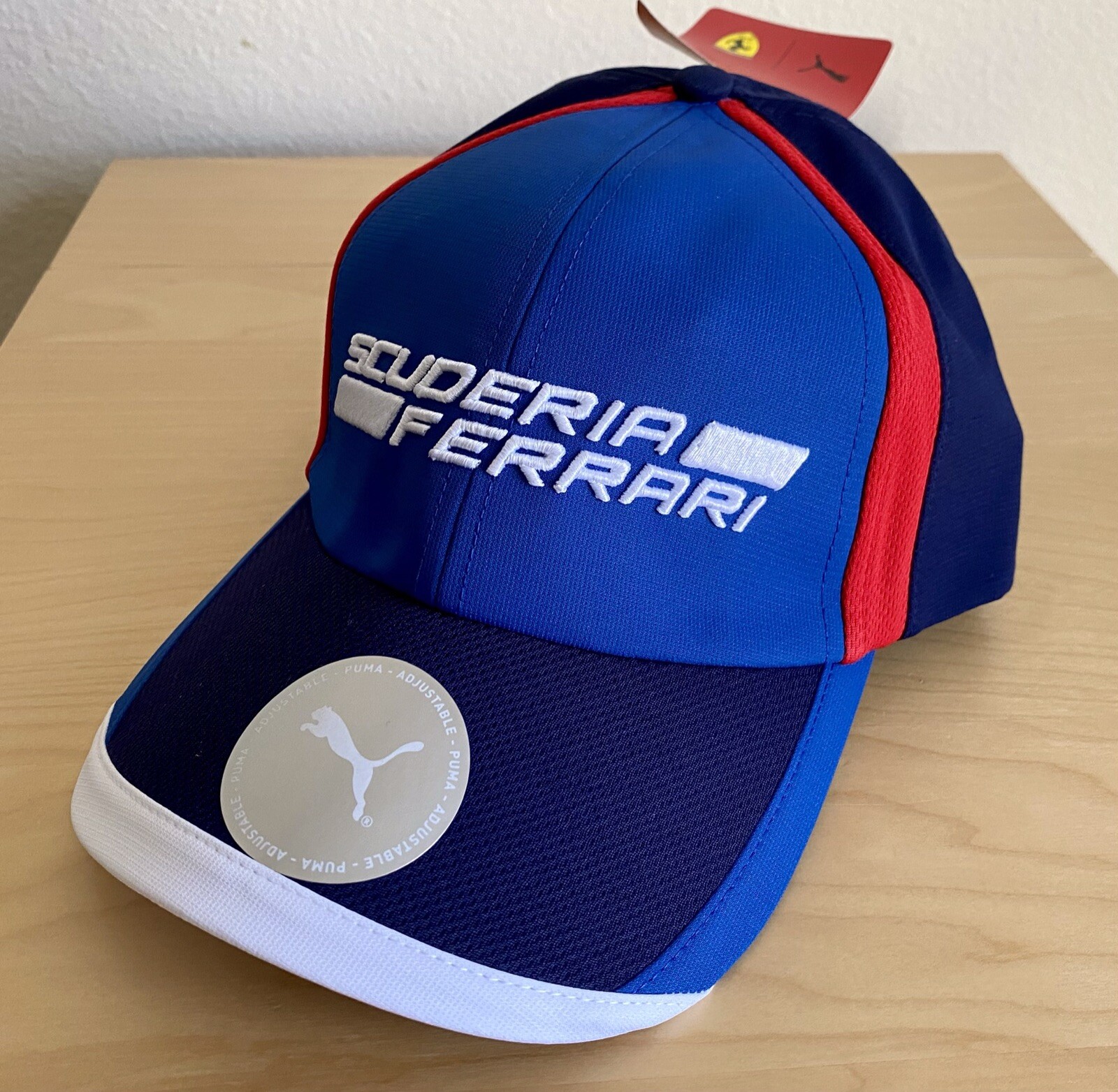 Scuderia Ferrari Fanwear Street Cap New Blue Red GENUINE PUMA
