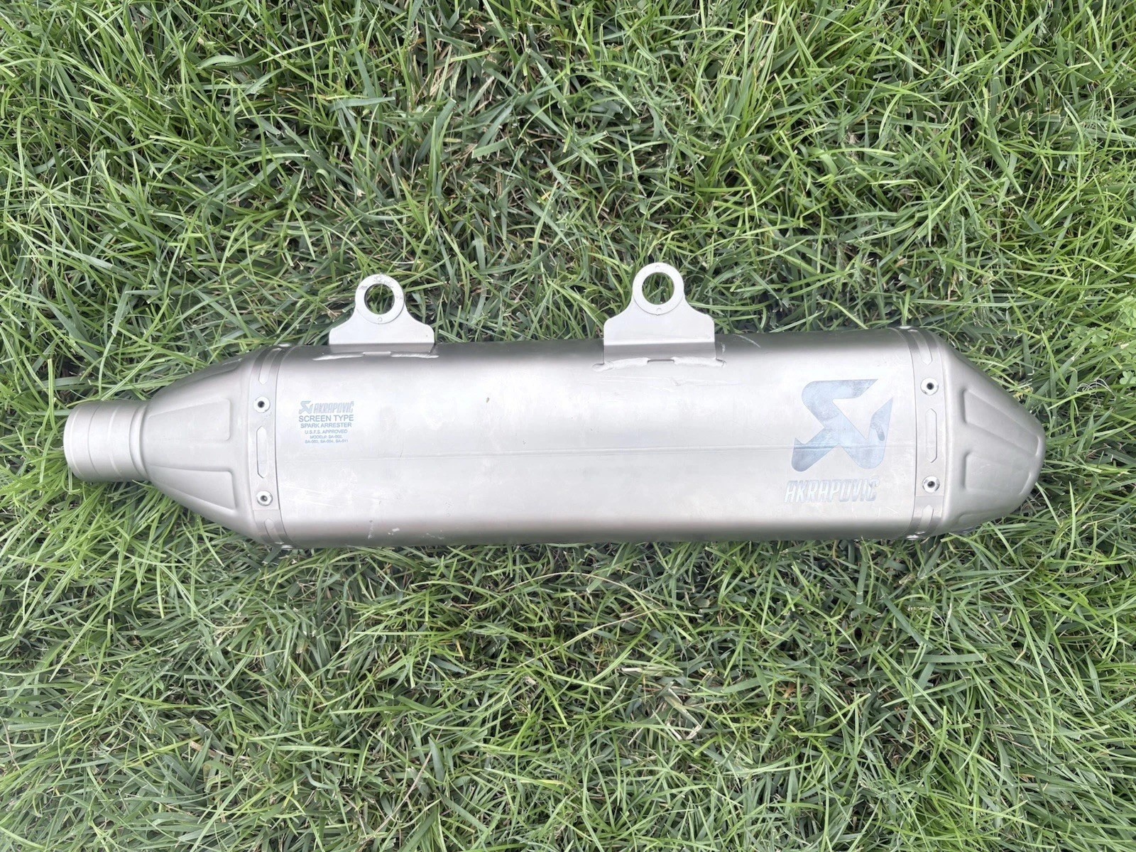 Akrapovic Titanium Muffler / Spark Arrestor For Ktm 690 And Husqvarna 701 ￼