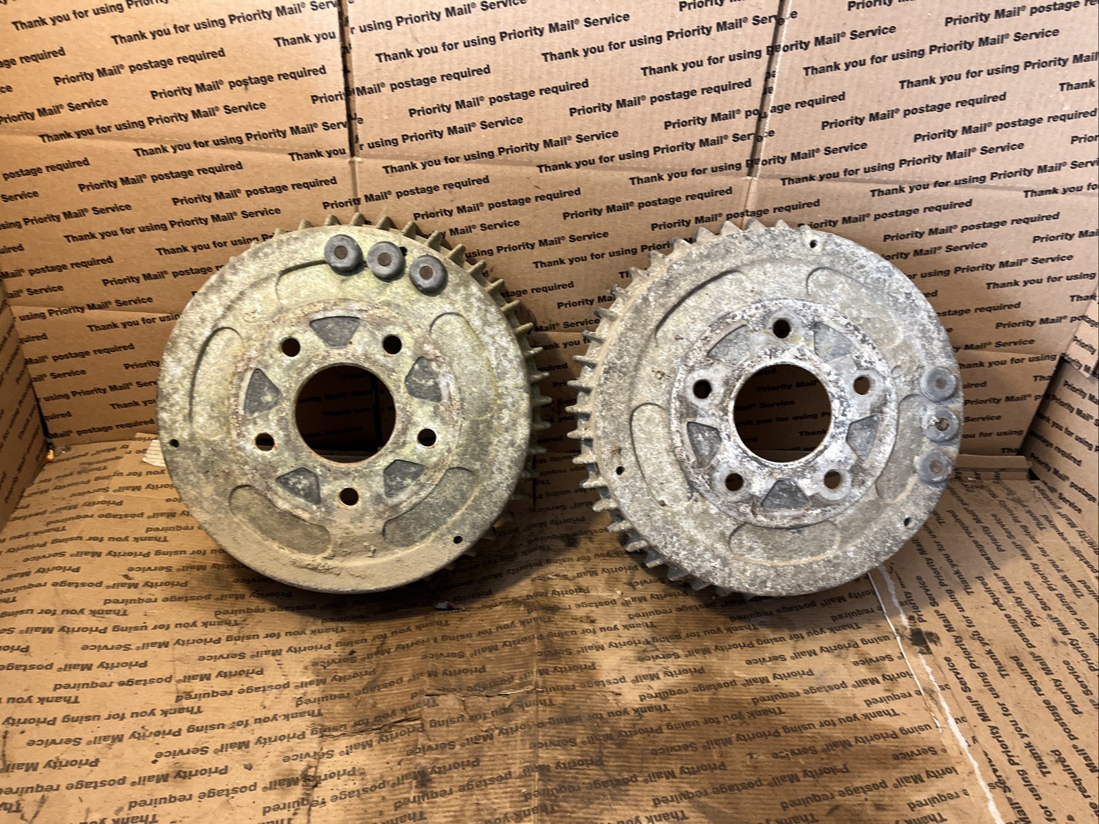 1984-87 Buick GNX T-Type ALUMINUM rear BRAKE DRUM original GM 1255496 PAIR