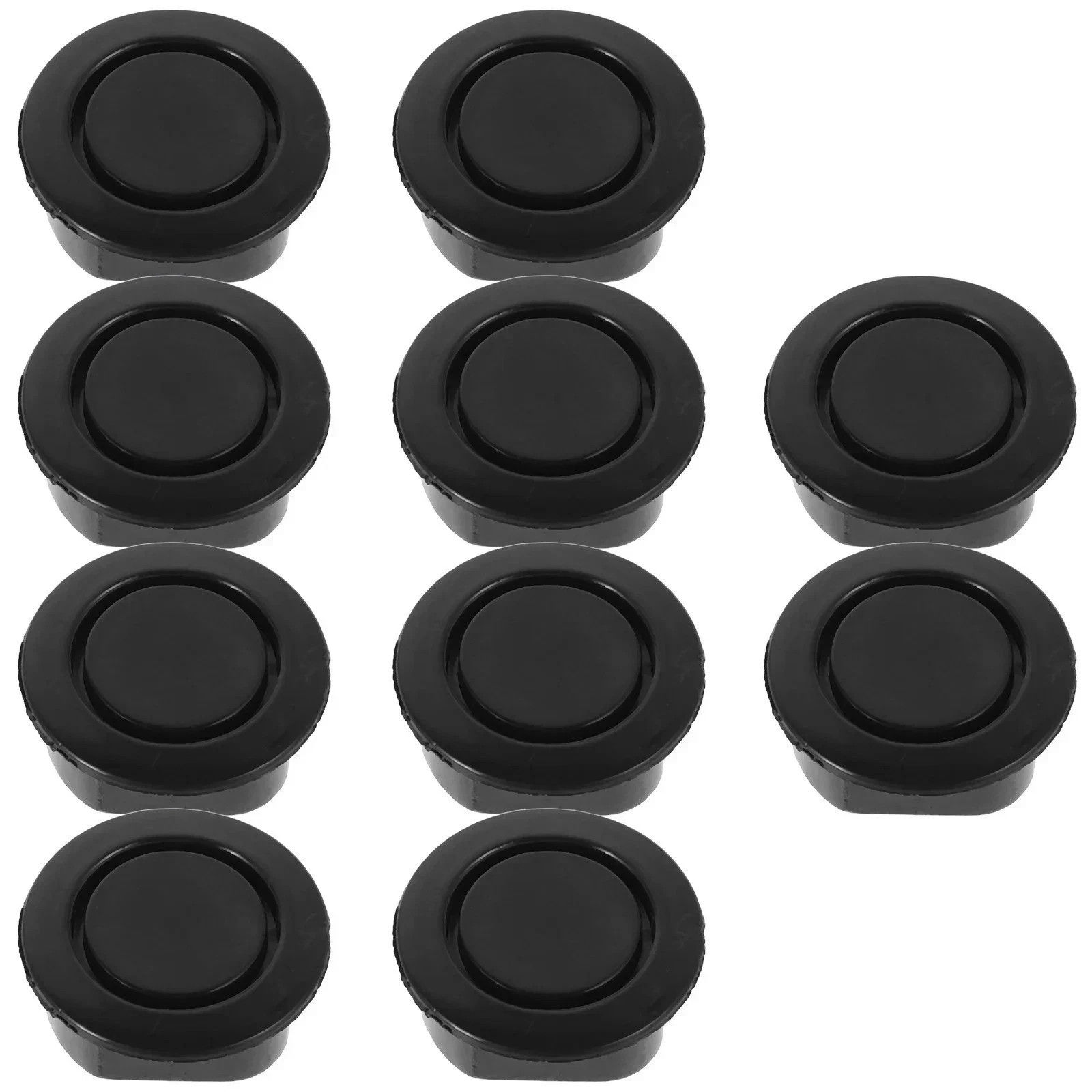 10PCS Car Bumper Hole Plugs for Parking Sensors, Radar Hole Plastic Covers