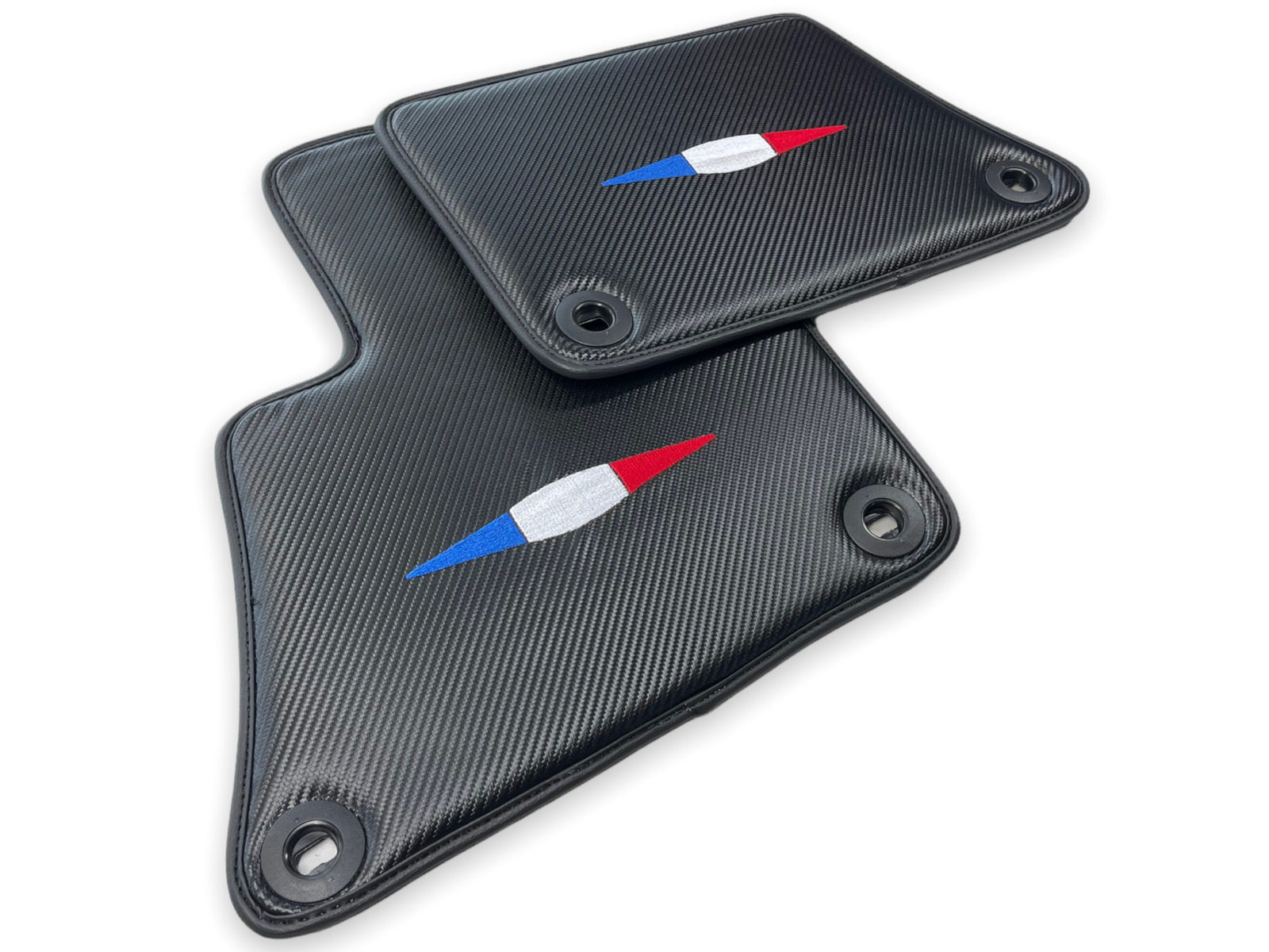 Floor Mats For Bugatti Veyron 16.4 2006-2015 Carbon Fiber AutoWin Brand