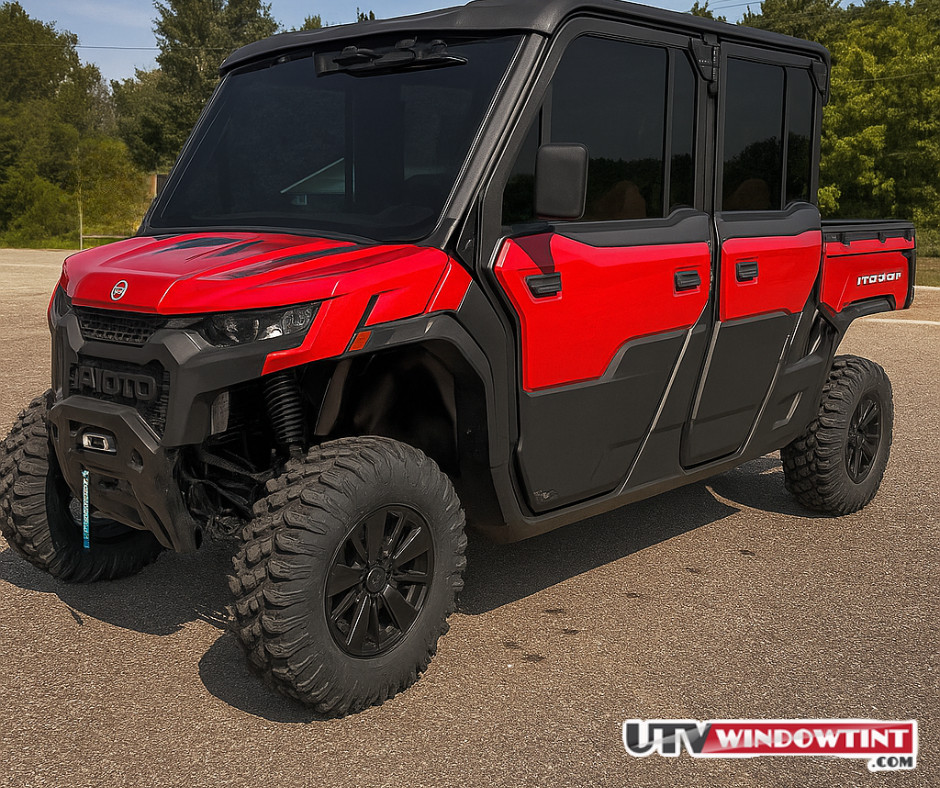 Cf Moto U10XL Pre-Cut Window Tint Kit- Carbon 5%