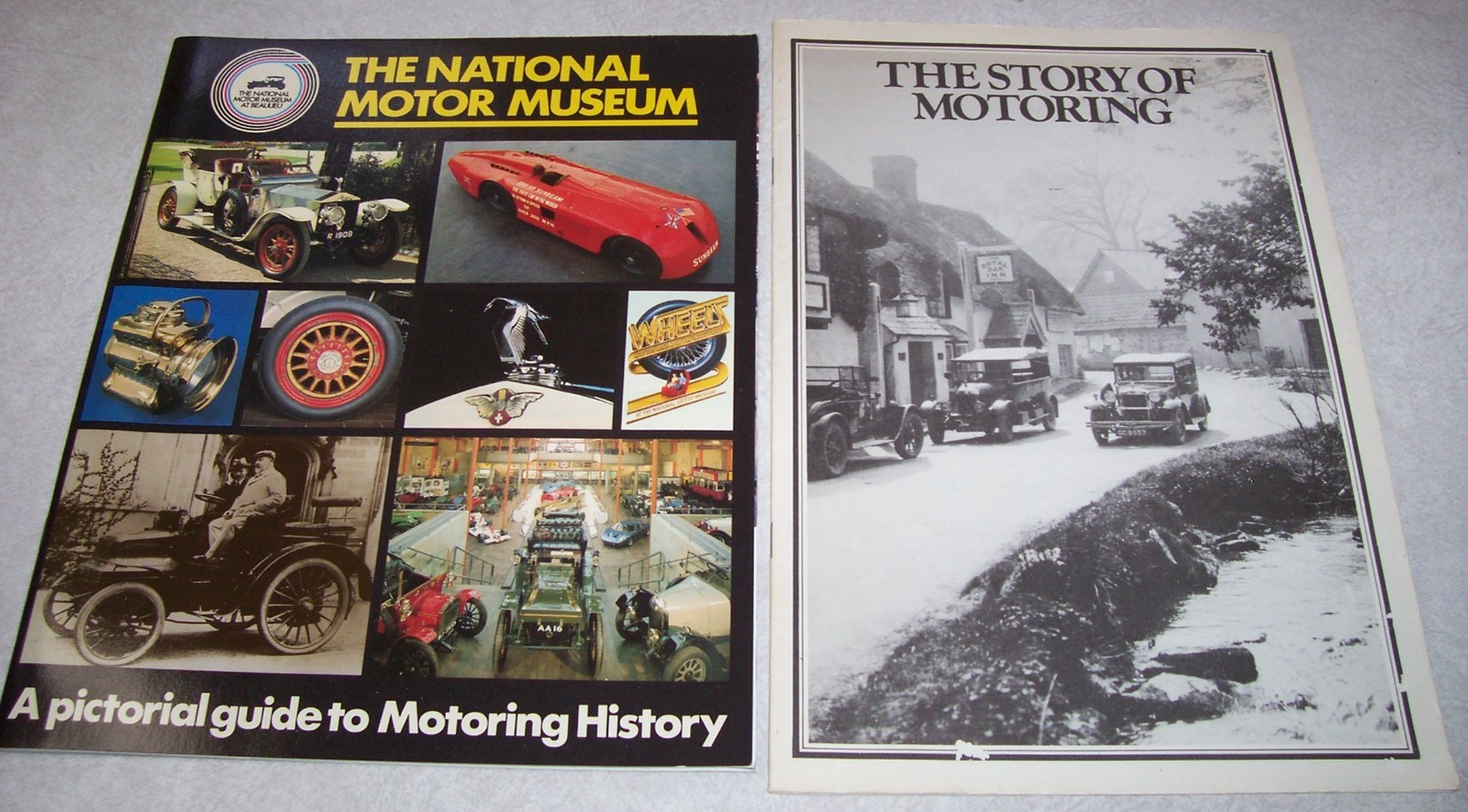 THE NATIONAL MOTOR MUSEUM PICTORIAL GUIDE & THE STORY OF MOTORING