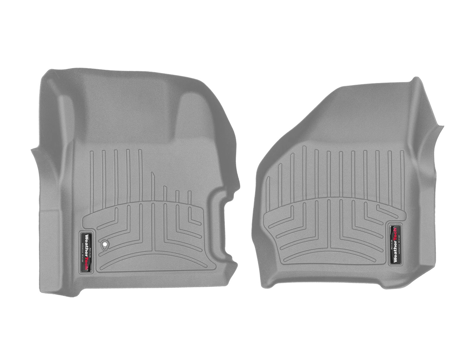 WeatherTech FloorLiner for 1999-2007 Ford Super Duty - 1st Row, Grey