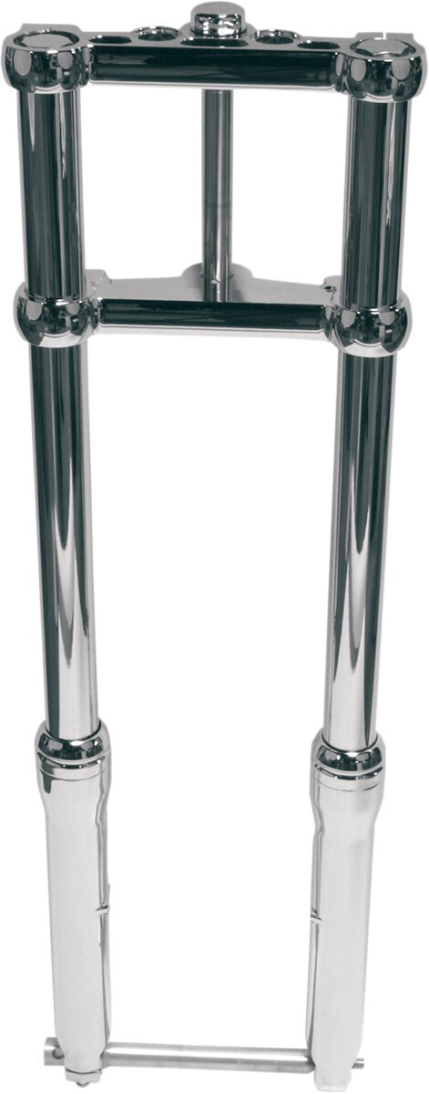 Custom Cycle 49mm Show Chrome Fork Tubes 25.50in Pair Street Custom Cycle 49mm Show Chrome Fork Tubes 25.50in Pair Street