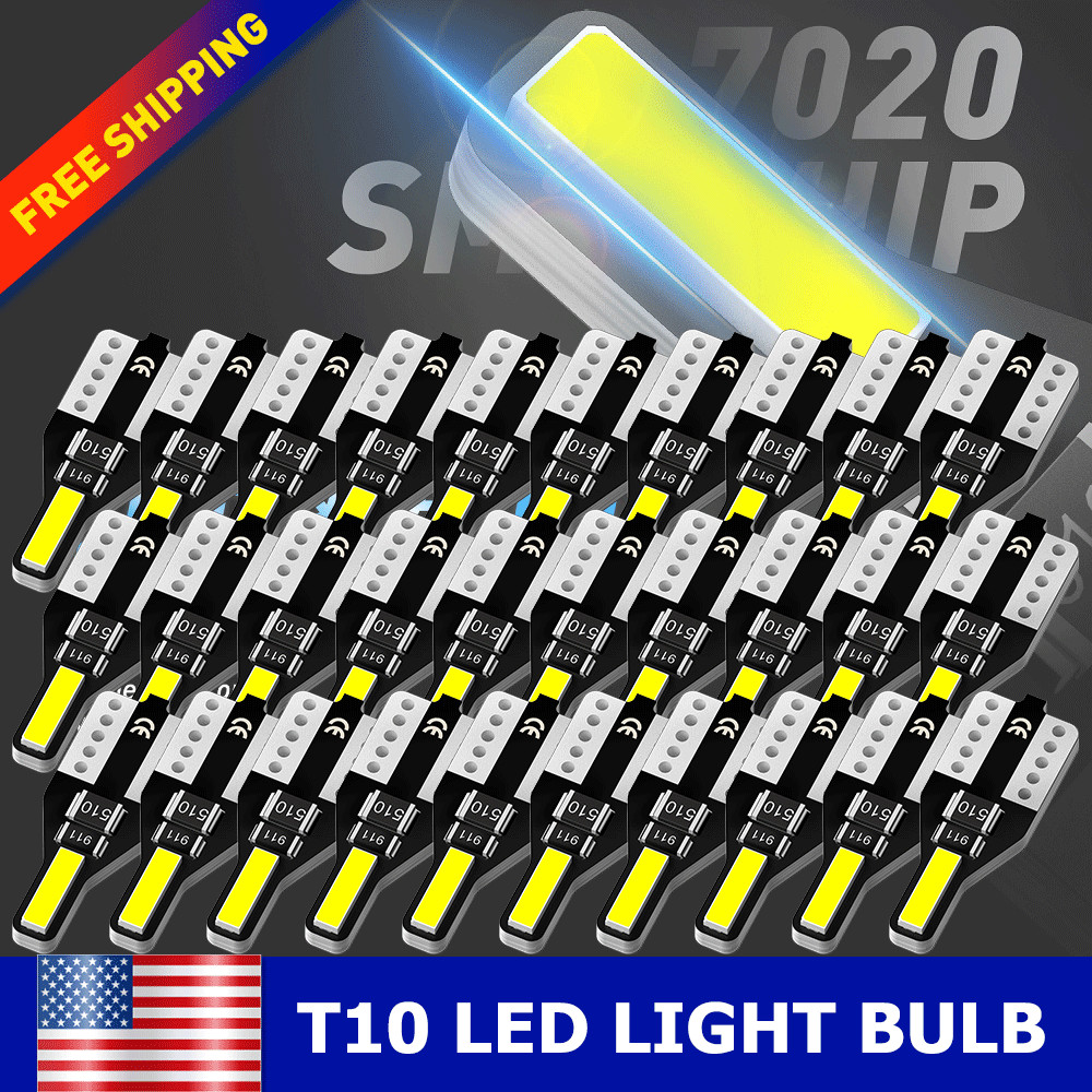 10/20/30X T10 194 168 921 912 LED Interior Light Bulbs for RV Camper 6000K White 10/20/30X T10 194 168 921 912 LED Interior Light Bulbs for RV Camper 6000K White