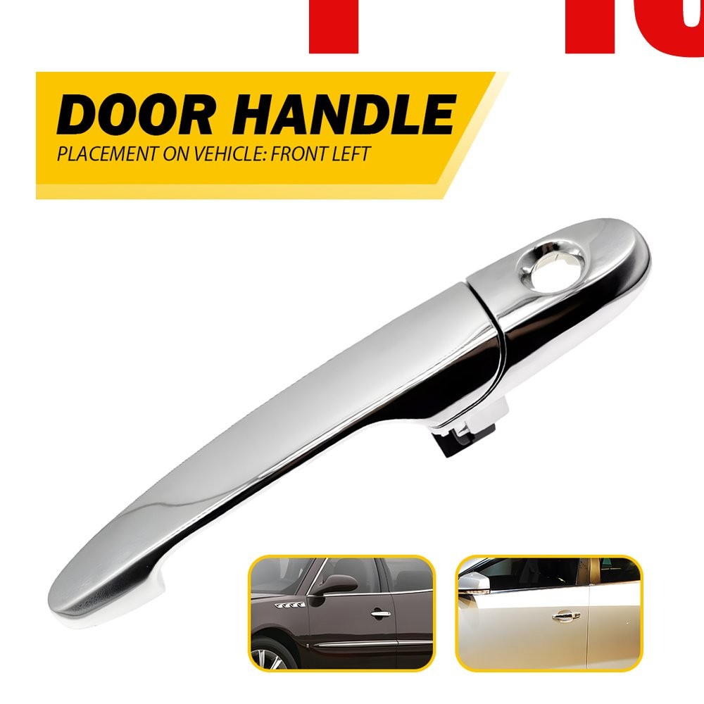 1-10PCS Front Driver Side Exterior Door Handle For 06-11 Buick Lucerne GM1310164