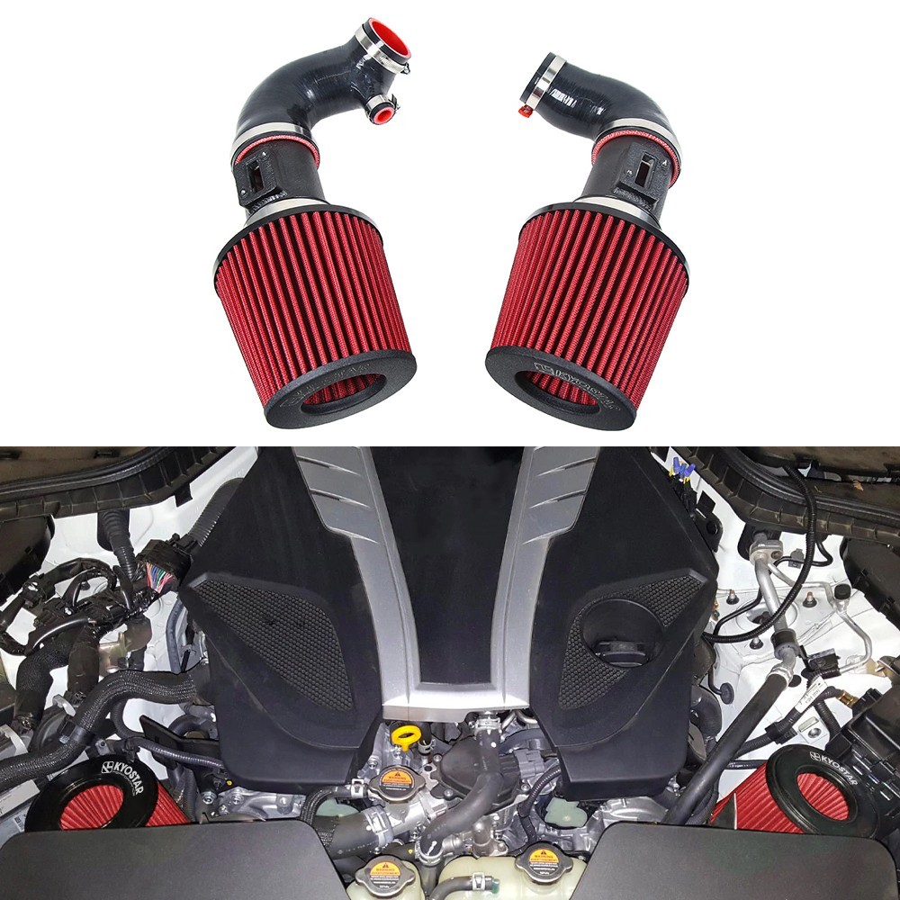 For 2016-2024 INFINITI Q50 Q60 VR30DDTT 3.0T V6 Cold Air Intake System High Flow